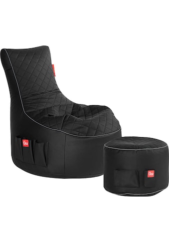 Magma Heimtex Sitzsack »Gaming Sitzsack«, Multifunktionstasche, Kopfhöreraufnahme kaufen