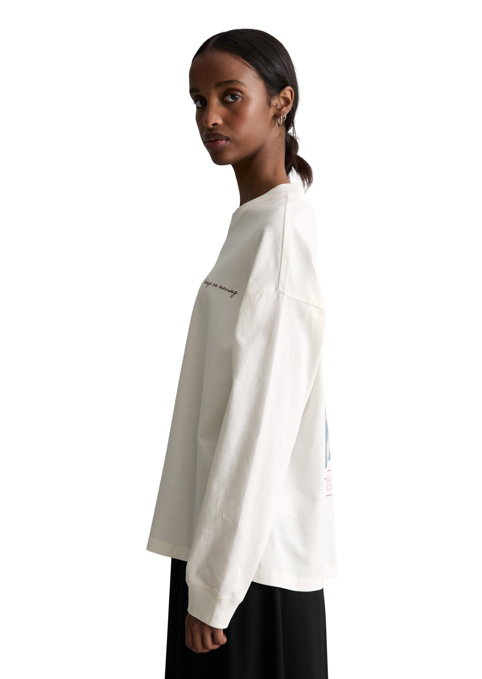 Marc OPolo DENIM Langarmshirt "aus Heavy Jersey" günstig online kaufen