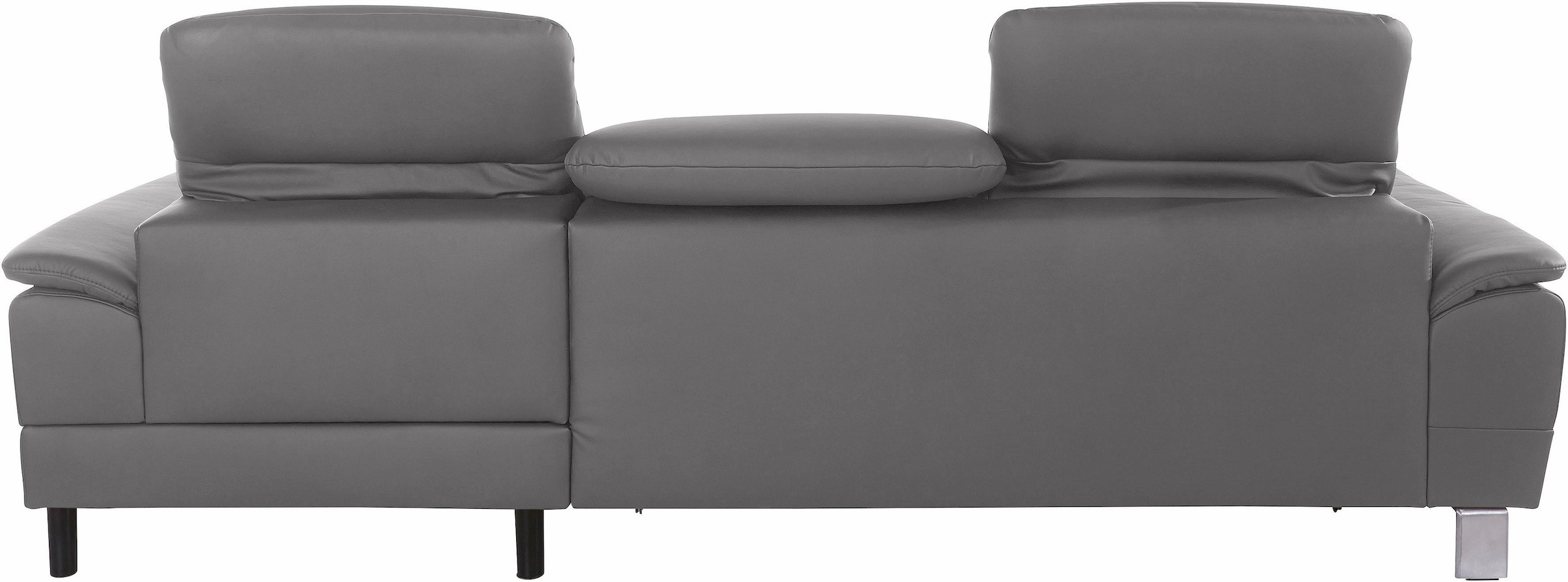 exxpo - sofa fashion Ecksofa »Mantua 2, inkl. Kopf- bzw. Rückenverstellung, bequem, L-Form«, wahlweise mit Bettfunktion und Bettkasten, tolle Verarbeitungsdetails