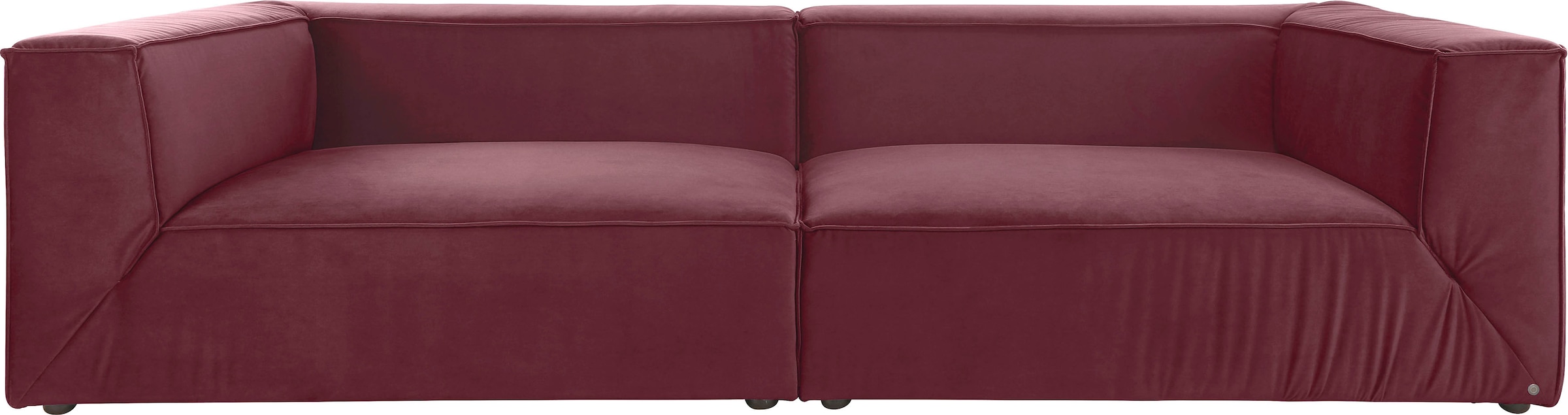 TOM TAILOR HOME Big-Sofa "BIG CUBE", in 2 Breiten, wahlweise mit Sitztiefenverstellung, Tiefe 129 cm