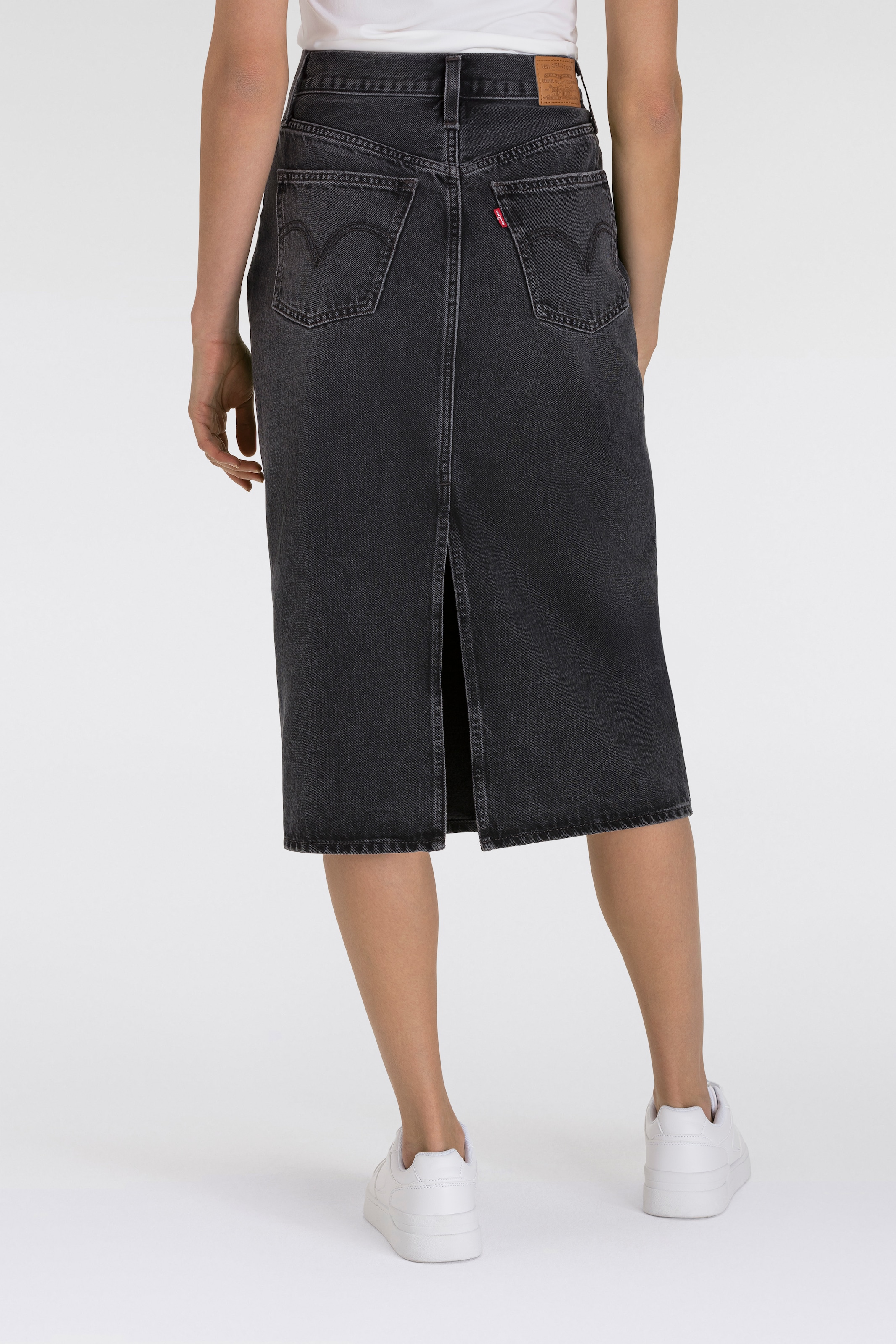 Levi's® Jeansrock »HR BACK SLIT SKIR«, mit Schlitz hinten