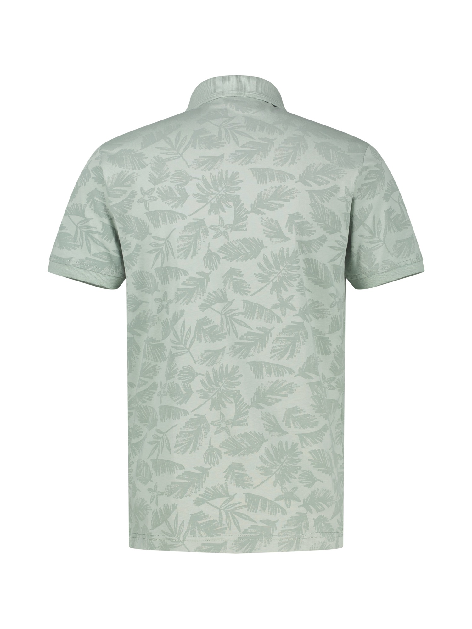 LERROS Poloshirt »Poloshirt mit stylishem Blumen-Print und bequemen Bündchen«