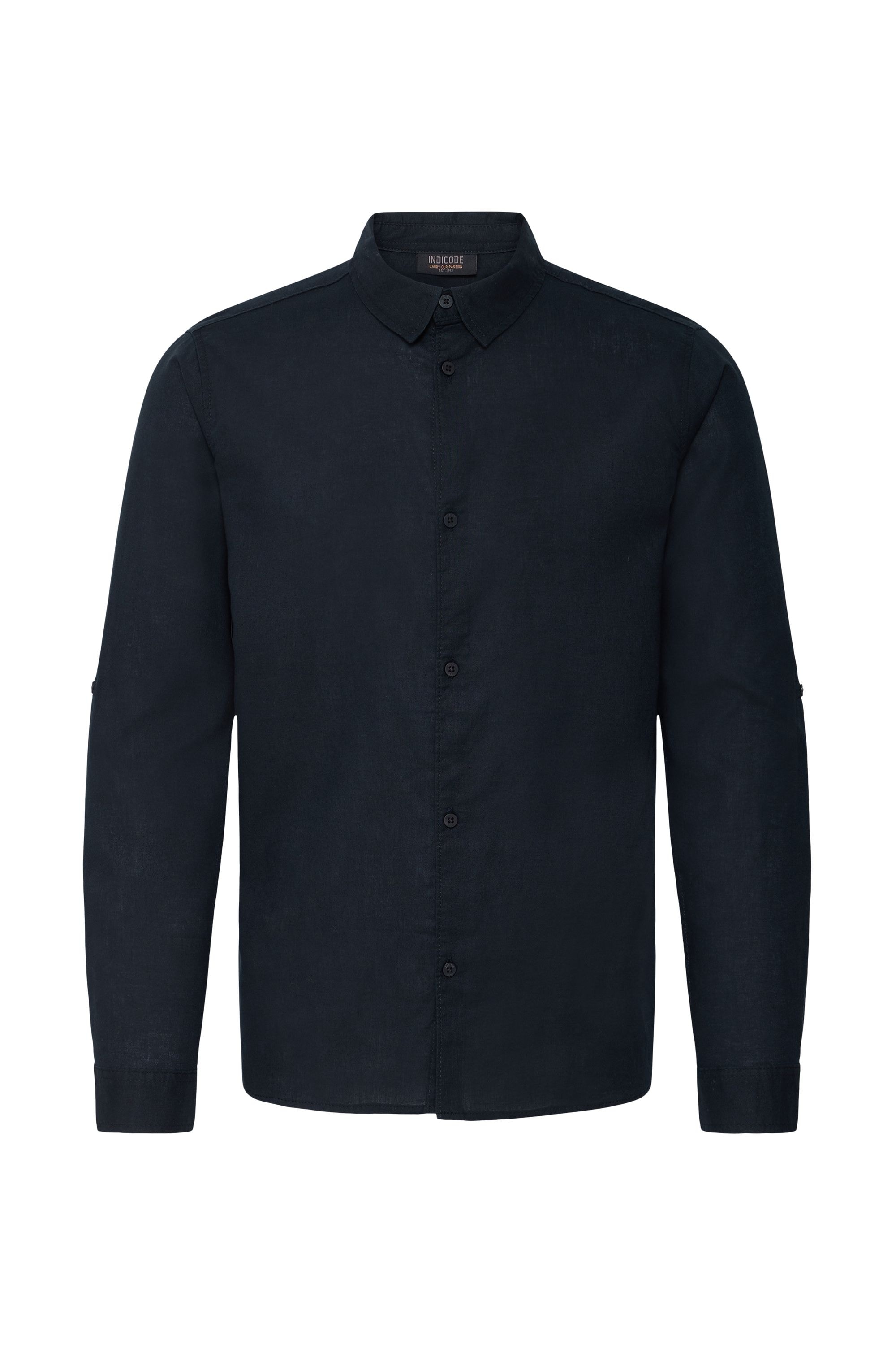Indicode Leinenhemd "Leinenhemd IDMonko" günstig online kaufen