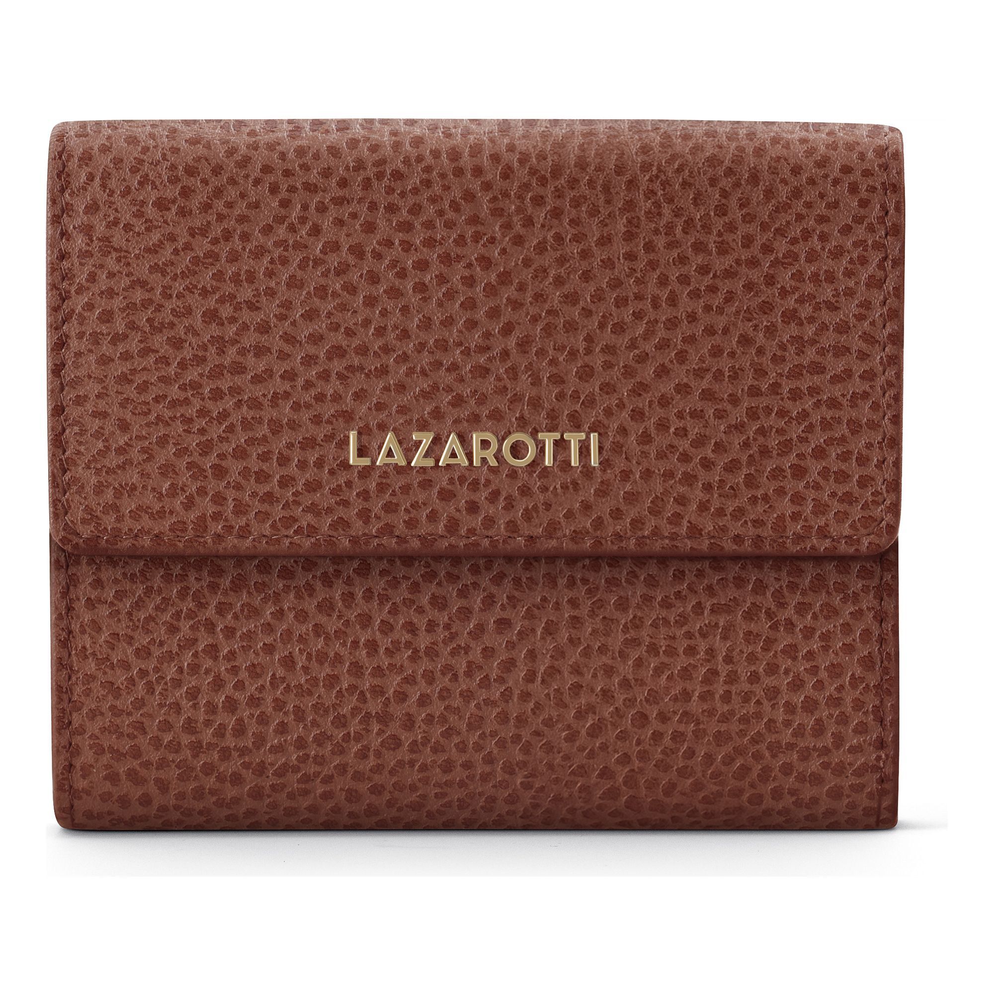 Lazarotti Geldbörse "Bologna Leather Geldbörse Leder 12 cm"