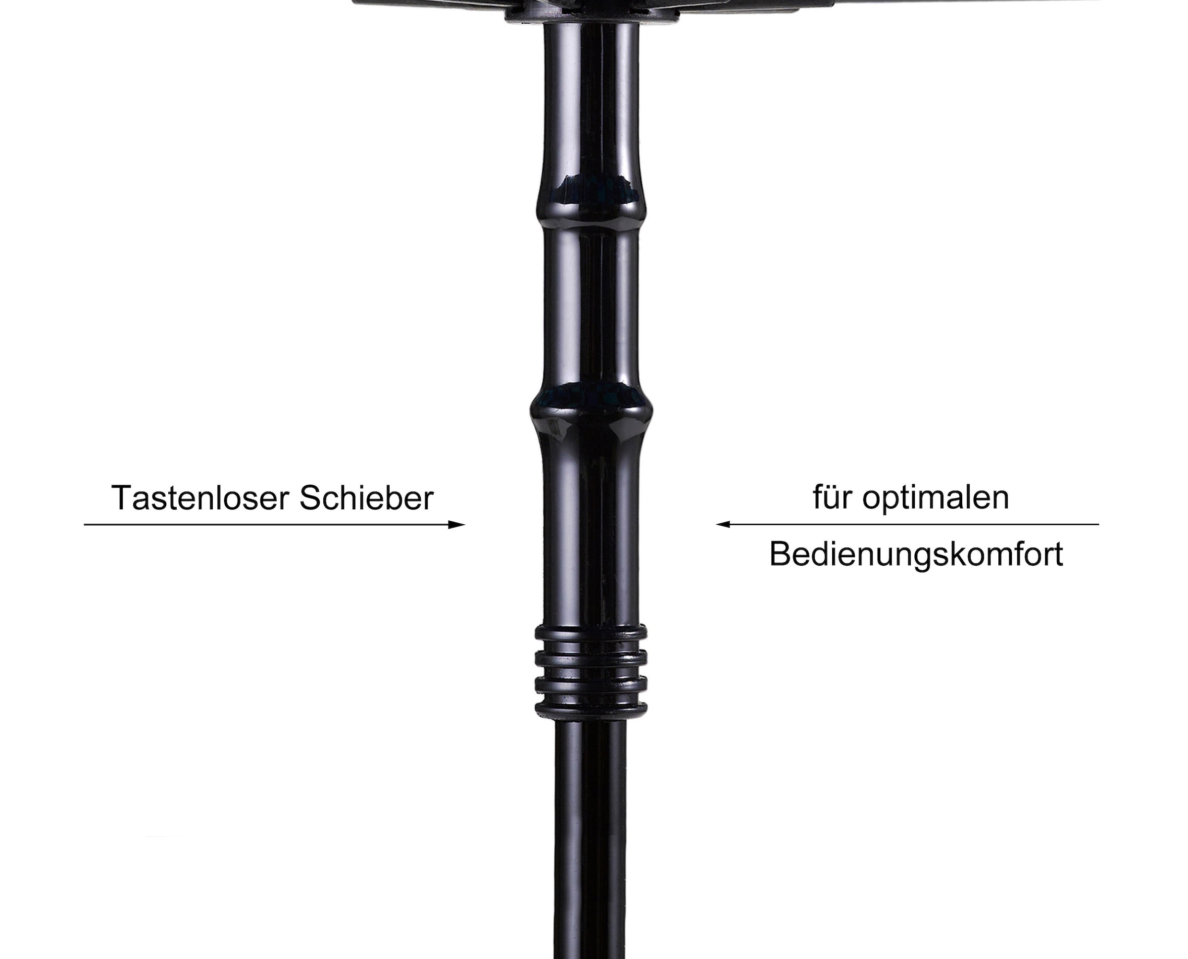 EuroSCHIRM® Stockregenschirm »Swing liteflex«, mit Schultertragegurt an der Hülle, besonders leicht und stabil