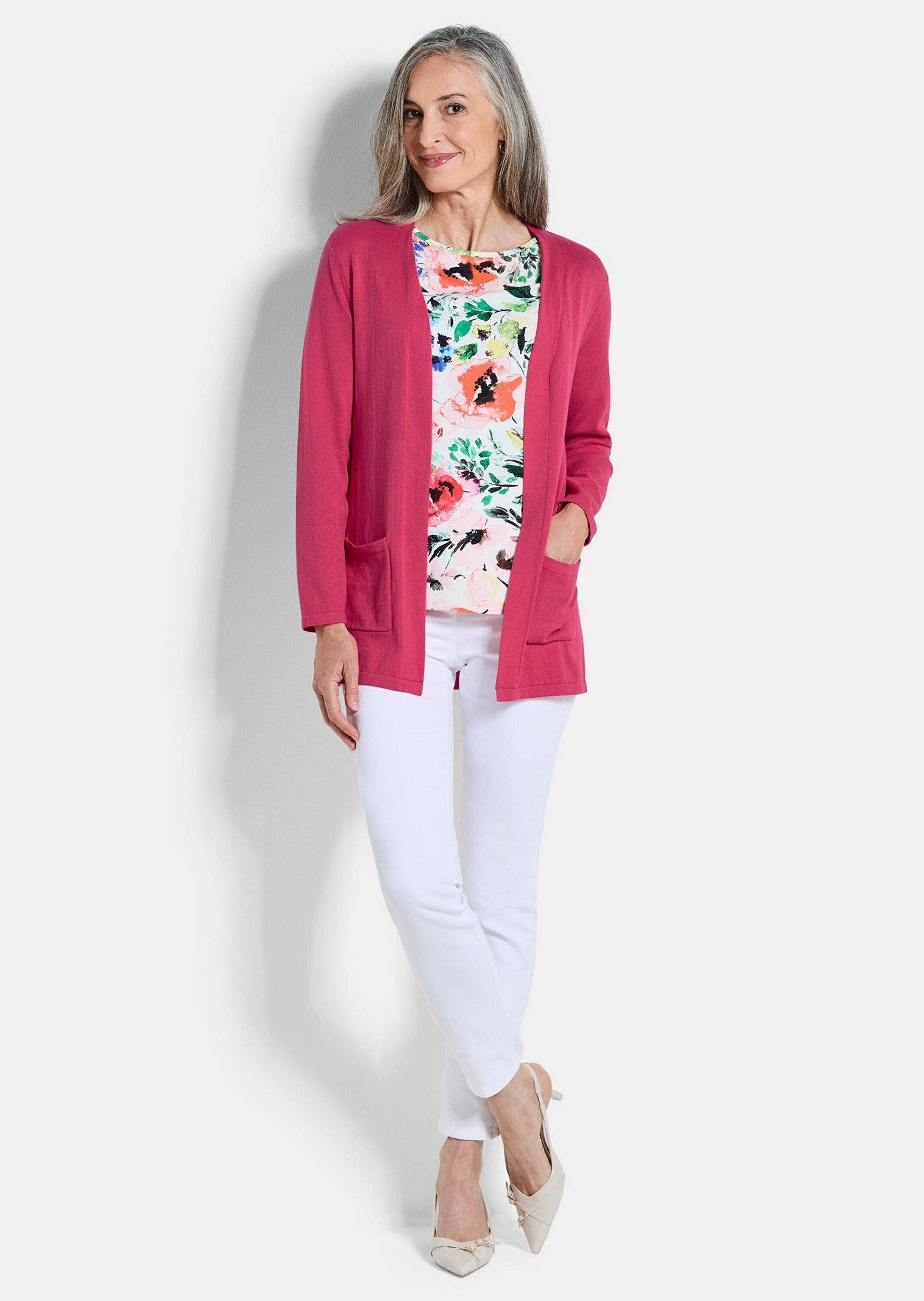 GOLDNER Strickjacke "Elegante Strickjacke mit Kaschmir" mit Kaschmieranteil günstig online kaufen