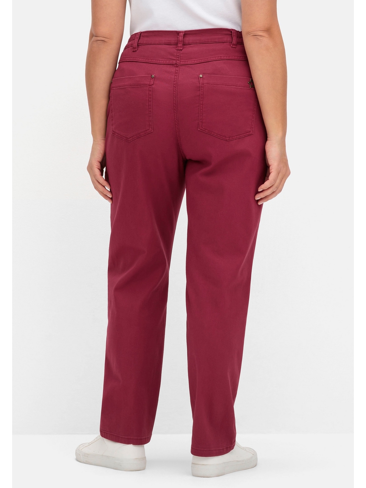 Sheego 5-Pocket-Hose »Große Größen«, mit seitlichem Dehnbund