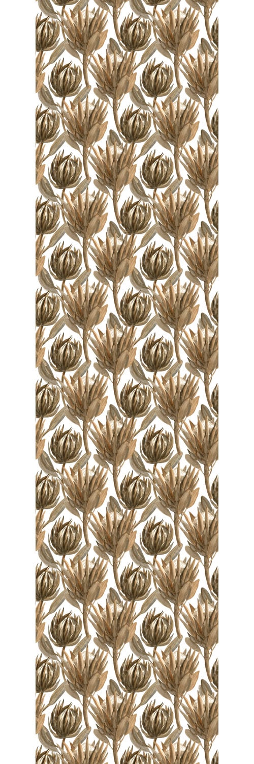 queence 3D-Tapete »Tulpen und andere Blumen, selbstklebendes Wandpaneel« Motiv | bedruckt | mehrfarbig texturiert 60 x 250 cm Fototapete, Mustertapete, Anbringung ohne Kleister