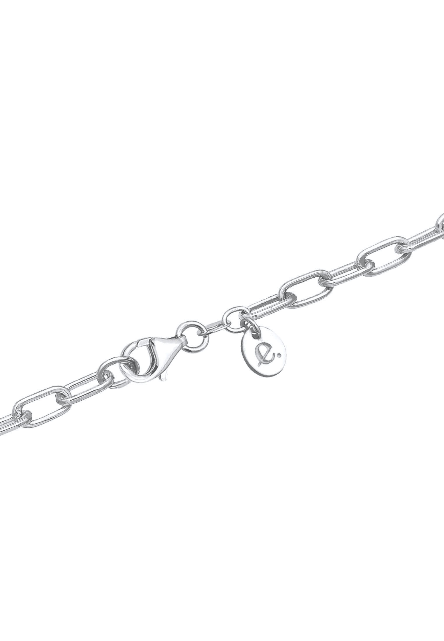 Elli Premium Kette ohne Anhänger »Basic Gliederkette Blogger Trend 925er Silber«