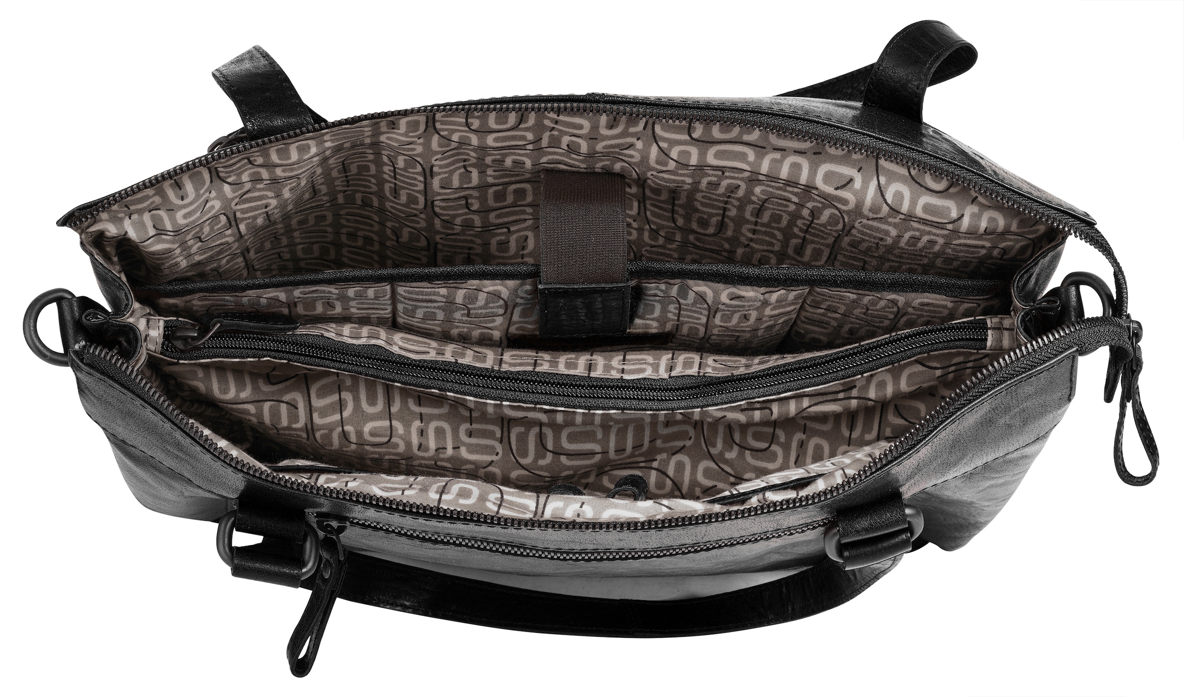 Spikes & Sparrow Shopper, echt Leder