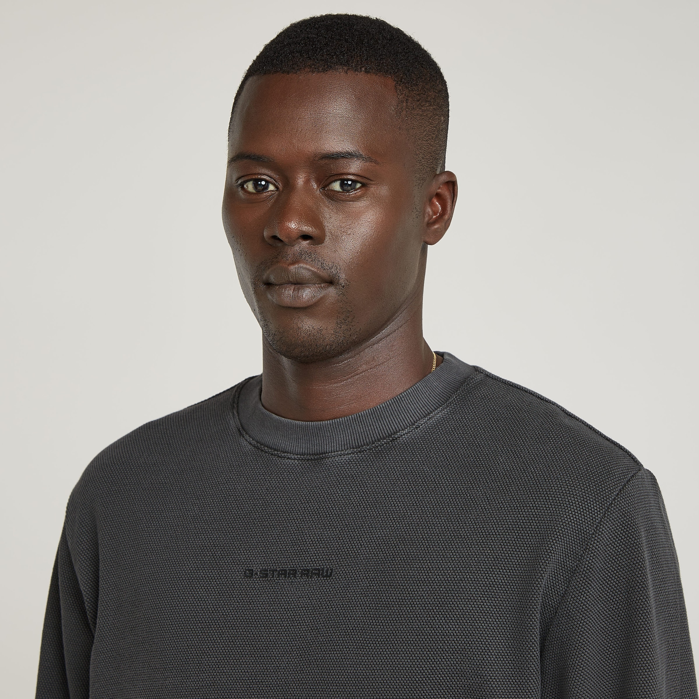 G-STAR Longsleeve »Overdyed Tweeter«, aus Piqué-Strick