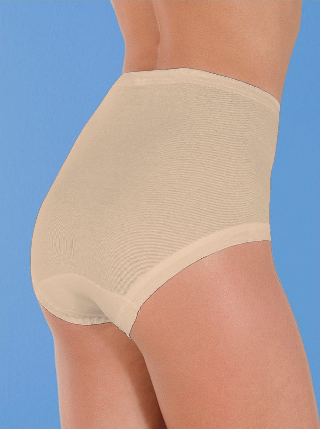 SCHIESSER Damen Taillenslip, Gr. 40elfenbein, 100% Baumwolle, Unterhosen