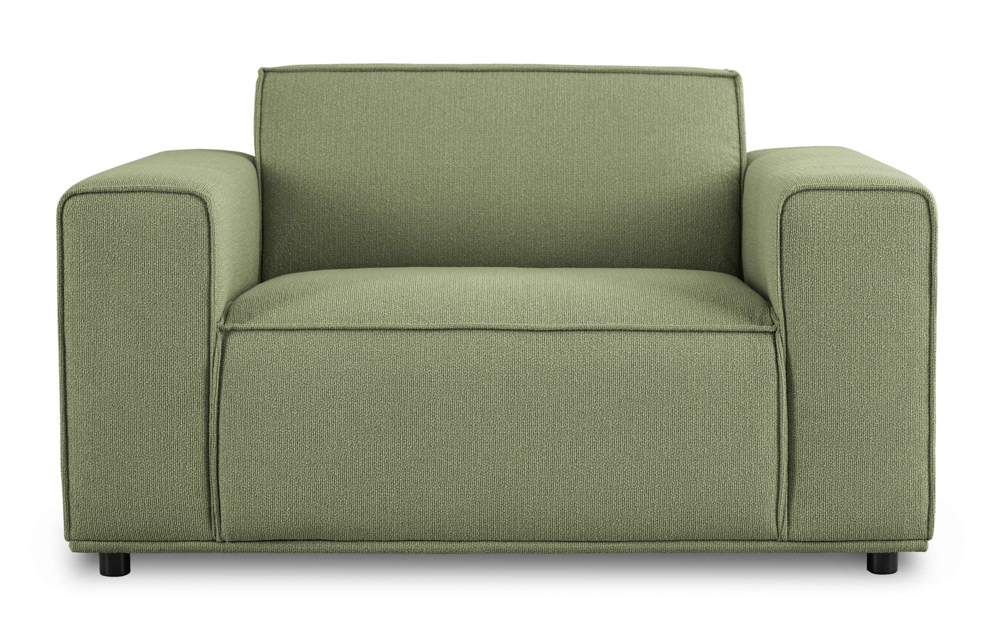 Home affaire Loveseat "Avelin, 1.5 Sitzer, 140 cm, Chenille, Struktur-Boucl günstig online kaufen