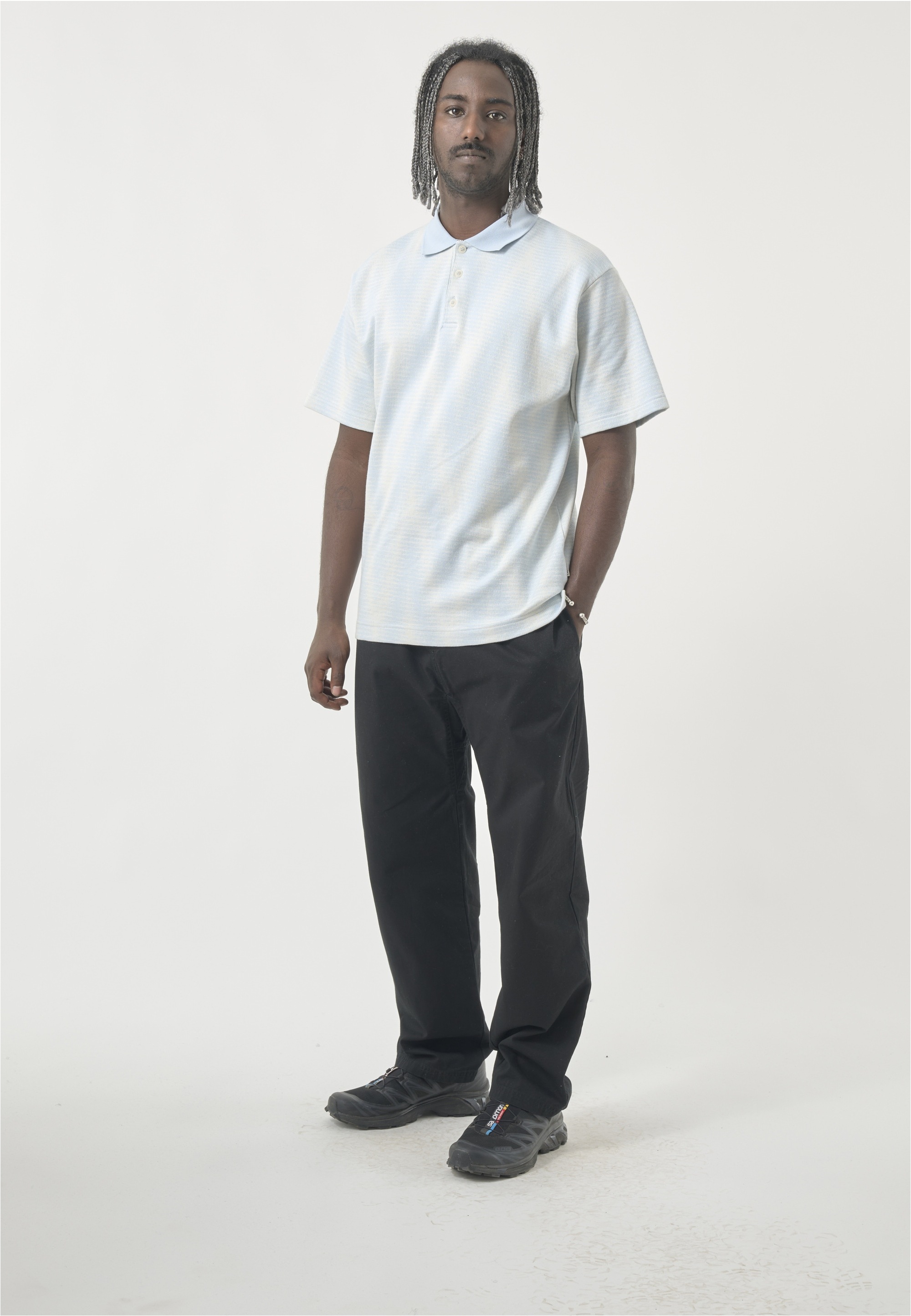 Cleptomanicx Poloshirt »Ziggy«, mit dezentem Allover-Print