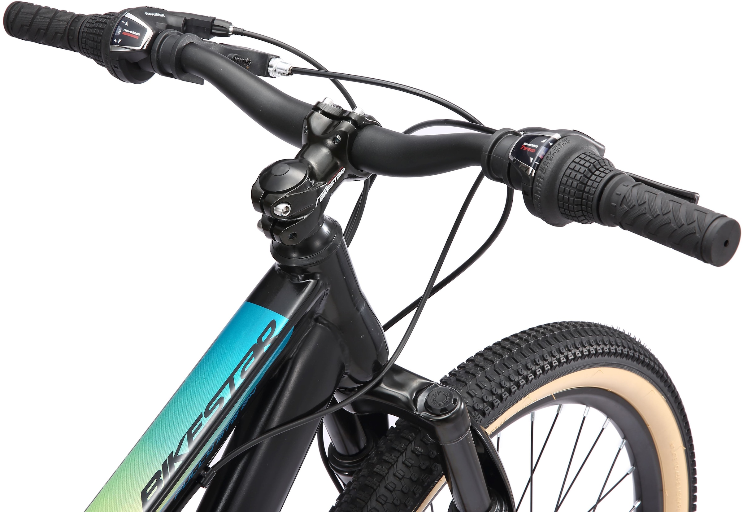 Bikestar Jugendfahrrad, 21 Gang, Shimano, RD-TY21 Schaltwerk, Kettenschaltung