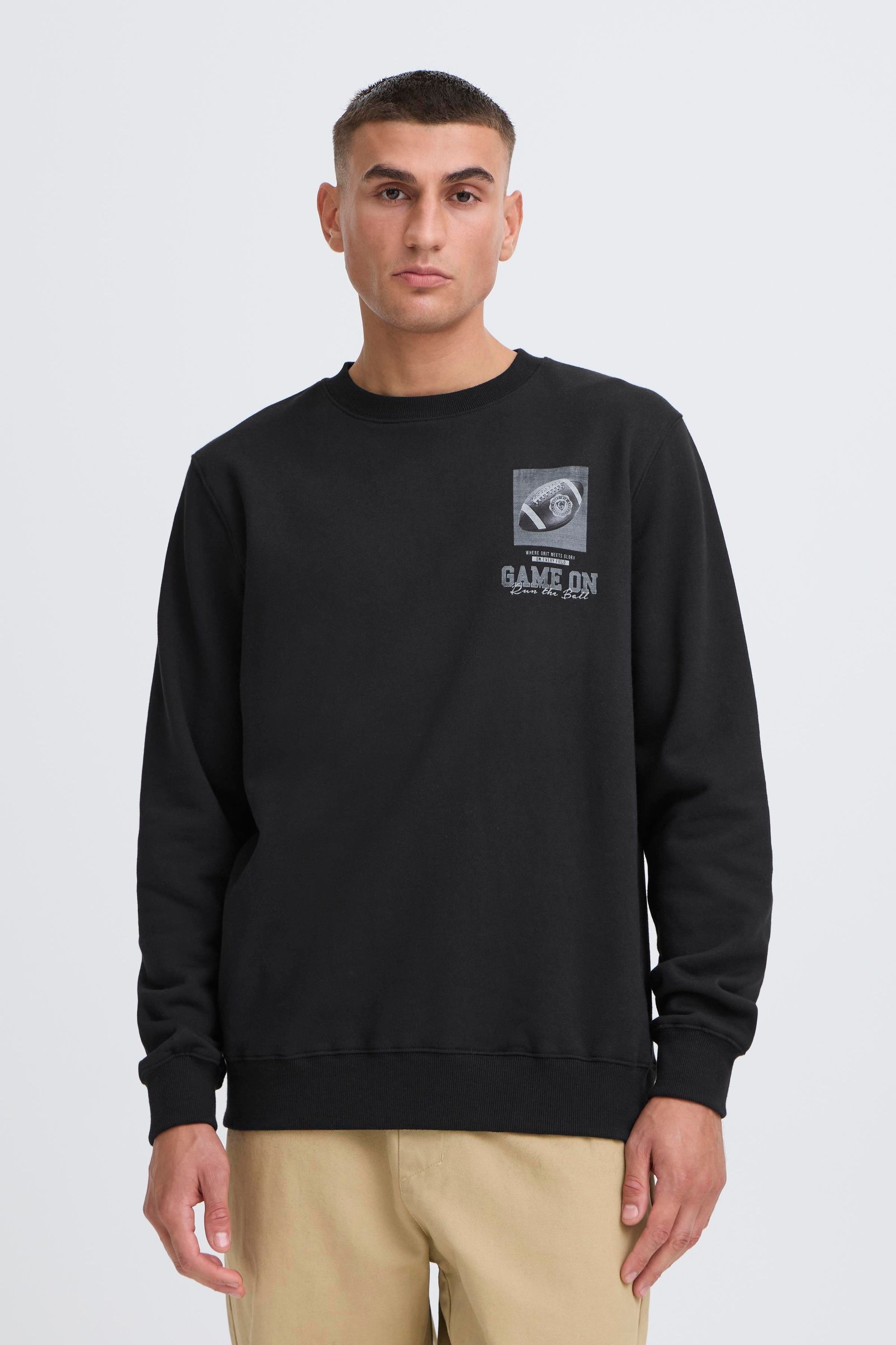 !solid SDSWINTON Sweater Black Size S 2