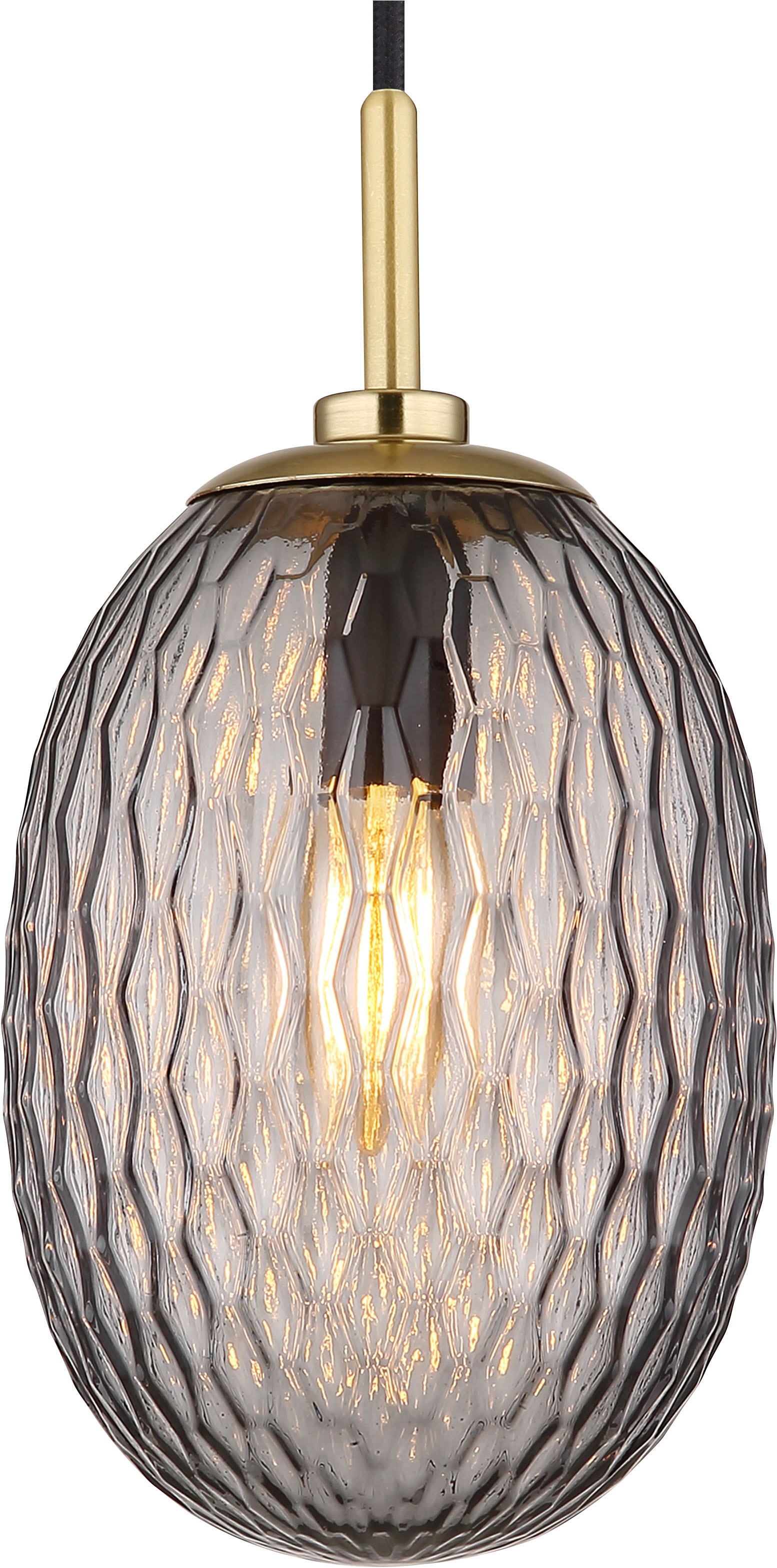 GLOBO LIGHTING Hängeleuchte »DEVIN«, Leuchtmittel E14 | ohne Leuchtmittel, Hängelampe/Pendelleuchte/Esszimmer/Wohnzimmer/Esstisch