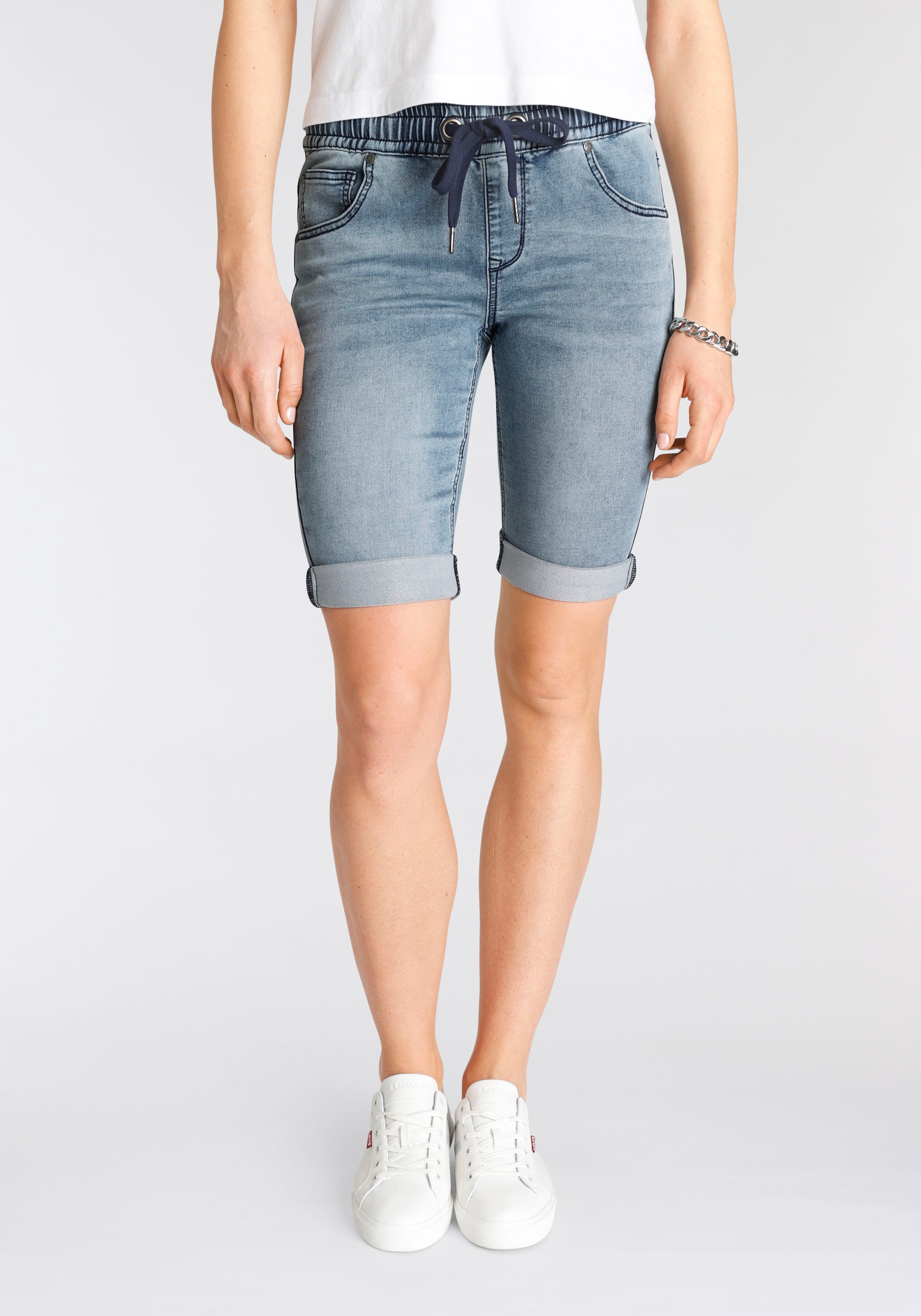 Jogg-Jeansbermudas, Jogg-Denim