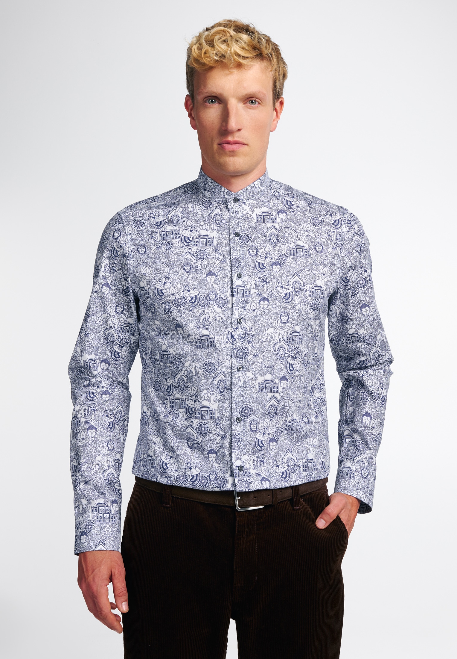 Eterna Langarmhemd "SLIM FIT", NON IRON (bügelfrei) günstig online kaufen