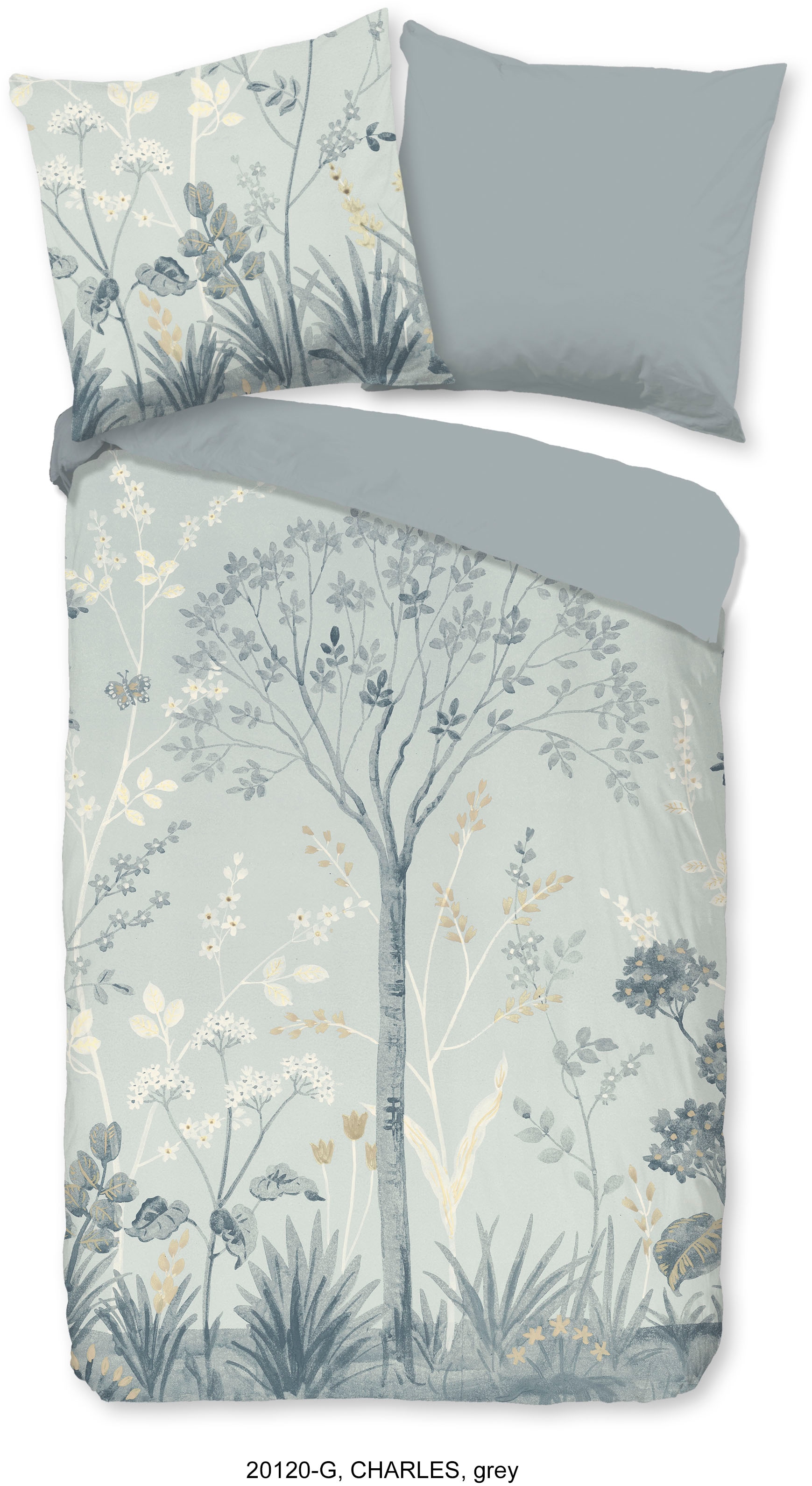 good morning Wendebettwäsche "Charles" 3 Stk. 100% Baumwolle, Renforcé, Rei günstig online kaufen