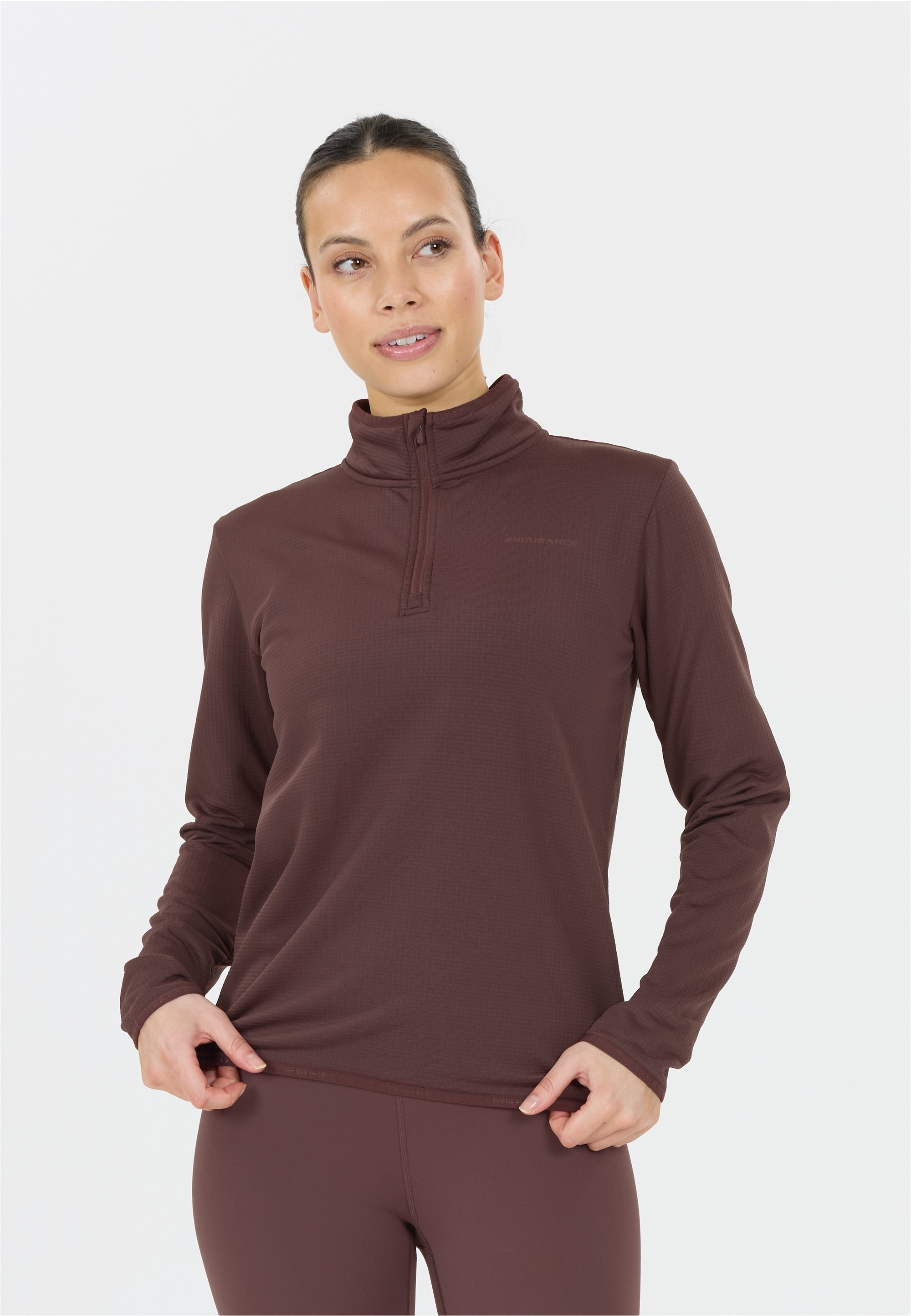 ENDURANCE Langarmshirt "VIRONIC W Waffle" mit atmungsaktiver Eigenschaft günstig online kaufen