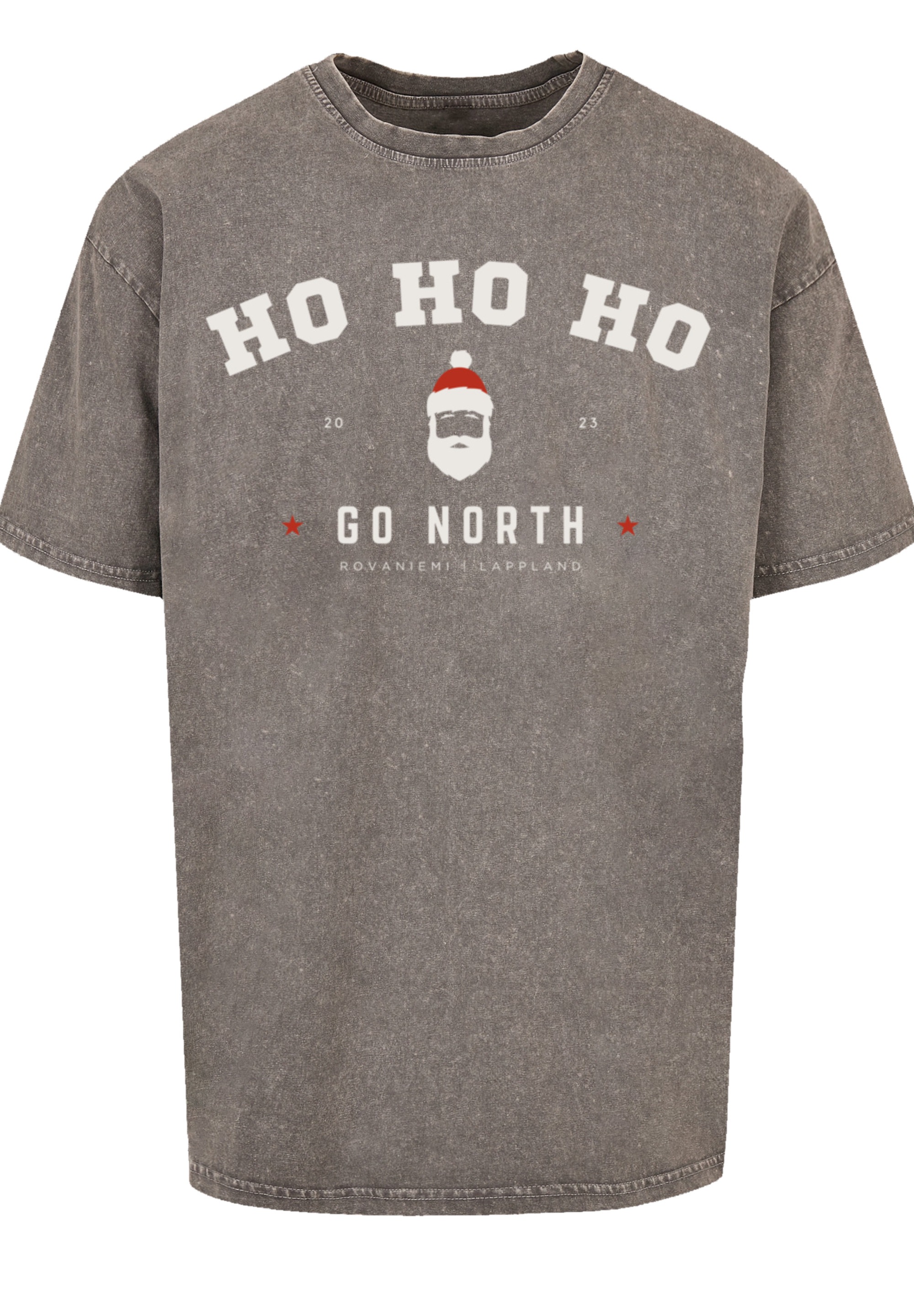 F4NT4STIC T-Shirt »Ho Ho Ho Santa Claus Weihnachten«, Weihnachten, Geschenk, Logo