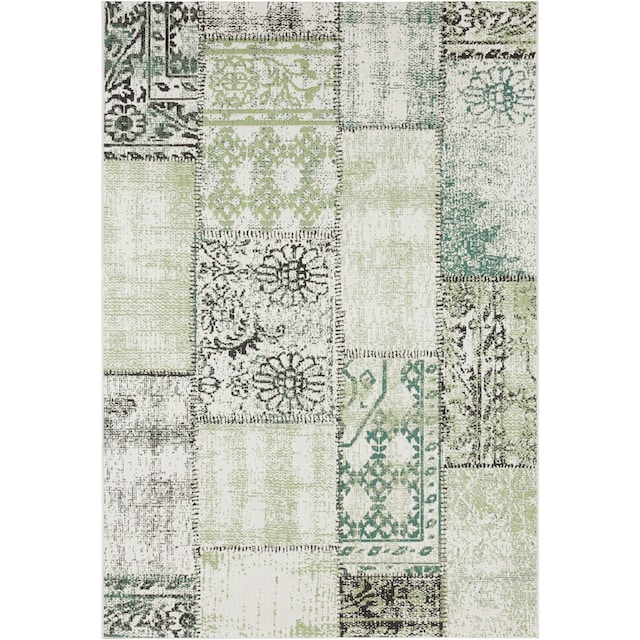 NORTHRUGS Teppich »Symi«, rechteckig, In- & Outdoor, Kurzflor, Klassisch,  Vintage, Wohnzimmer, Garten | BAUR