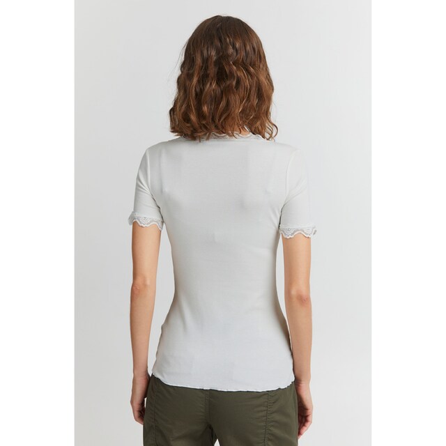 fransa T-Shirt »Fransa FRHIZAMOND TEE 10 - 20610660« für kaufen | BAUR | Rundhalsshirts