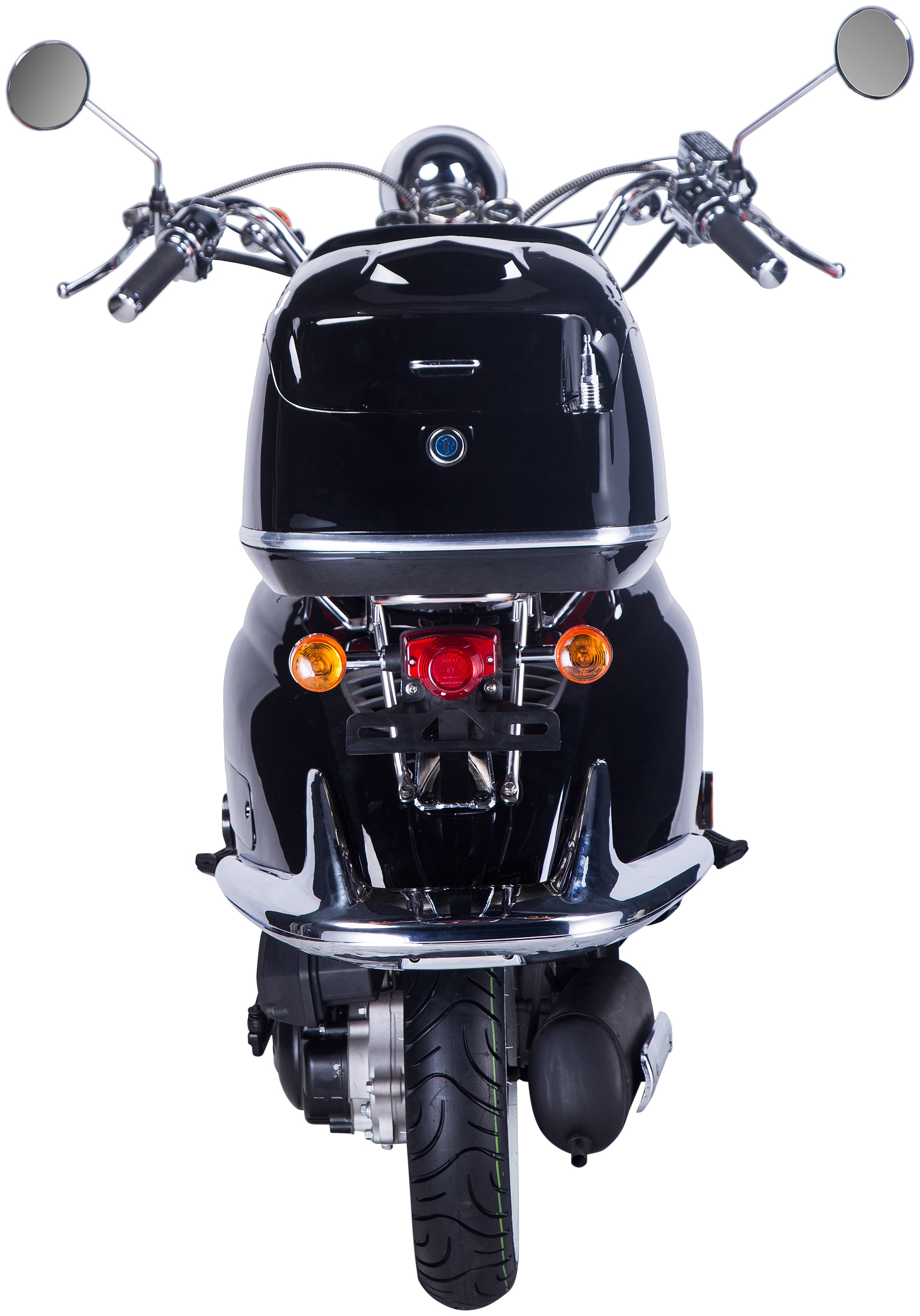 GT UNION Motorroller »Strada 125« 124,6 cm³ 85 km/h Euro 5+ 8,5 Set, mit Topcase,  Luftgekühlter Motor