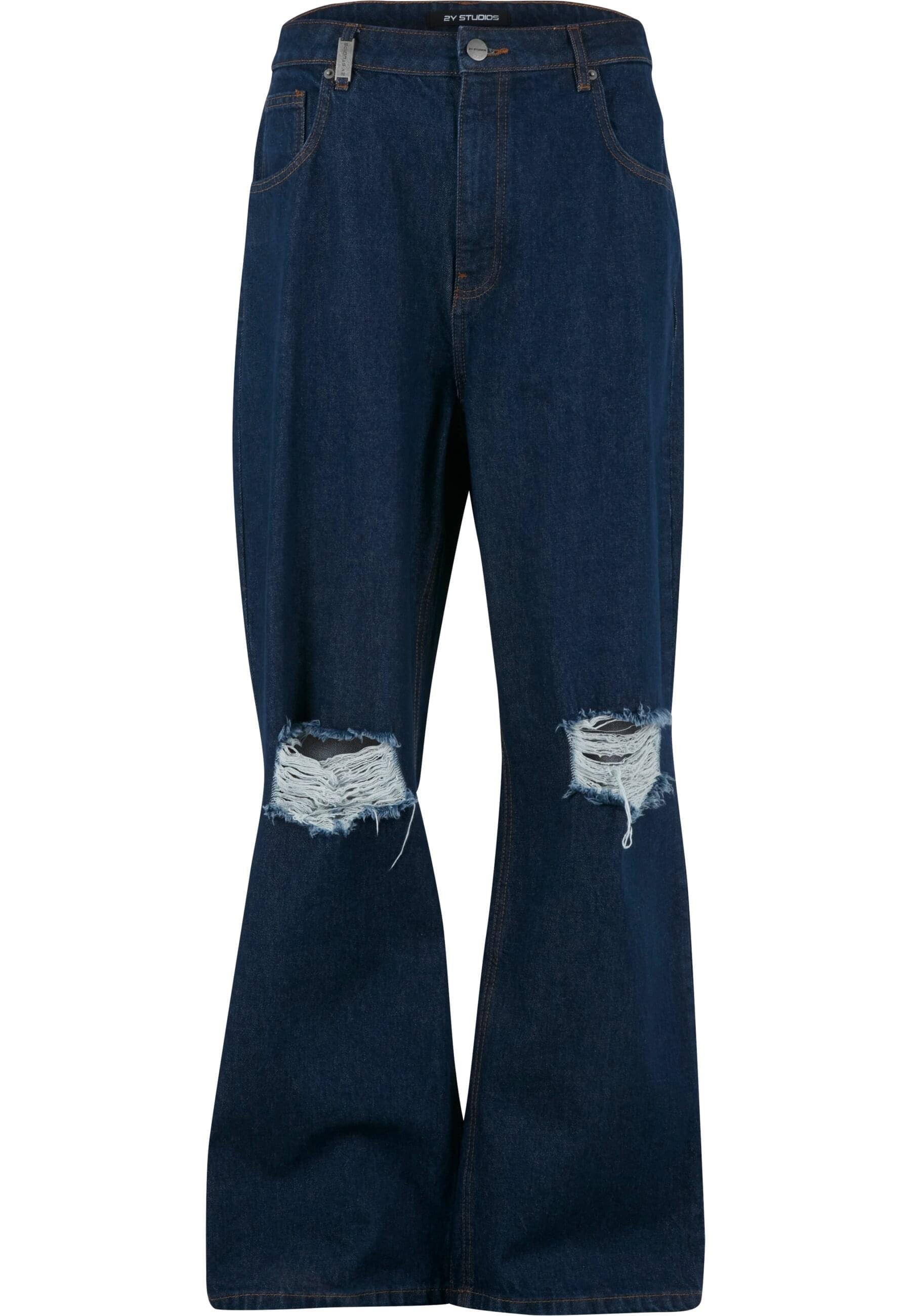 2Y Studios Bequeme Jeans "2Y Studios 2Y Anduin Ripped Baggy Jeans" günstig online kaufen