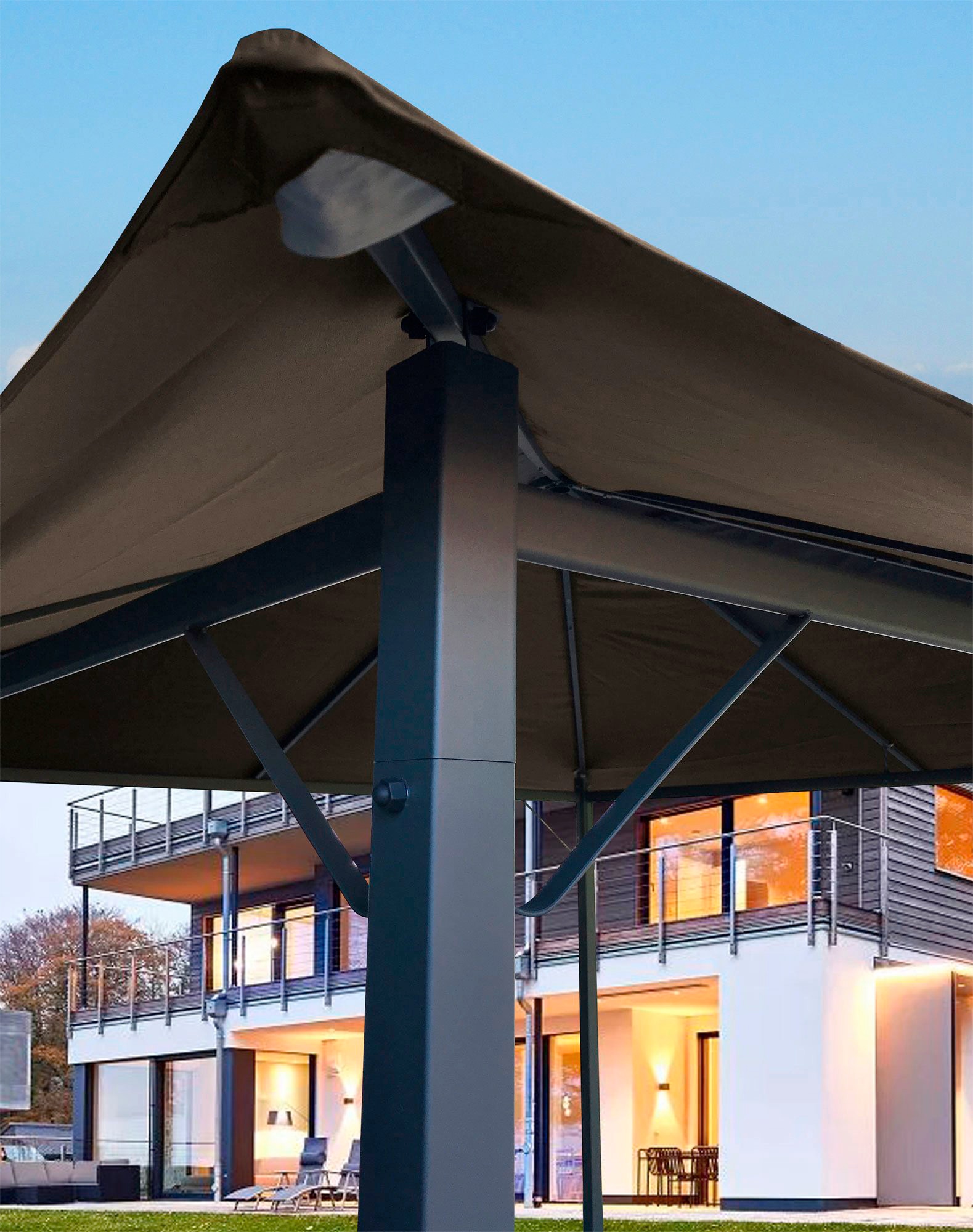 Quick Star Pavillon »Nizza« BxT: 300x300 cm