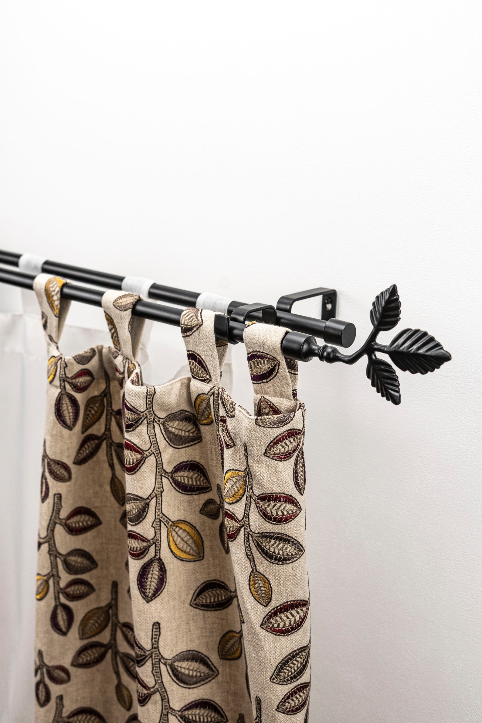 GARESA Gardinenstange "SHEET mit offenem Träger" Ø 16 mm 2 läufig-läufig Wu günstig online kaufen