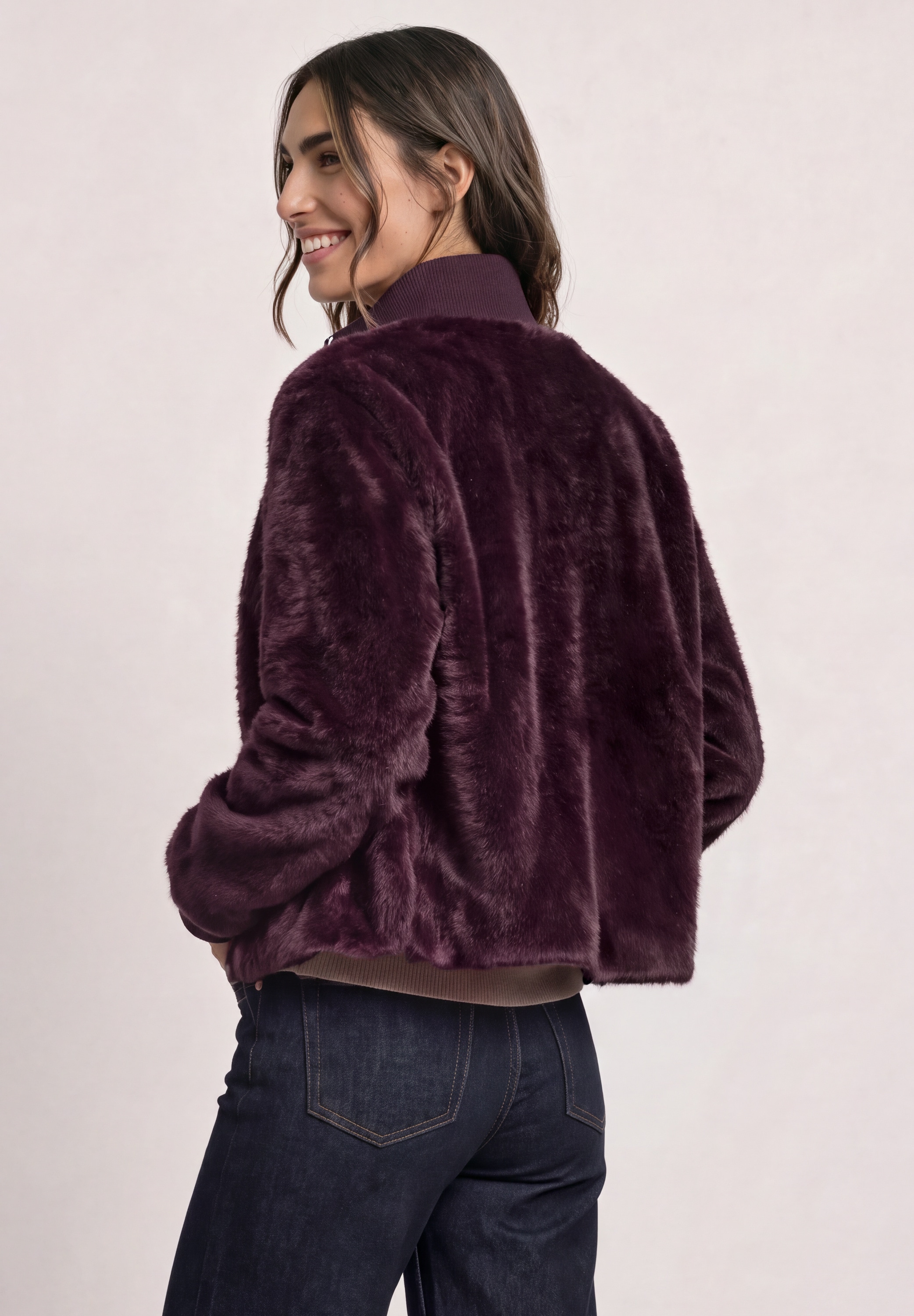 STREET ONE Blouson ohne Kapuze mit Elastiksaum und Tunnelzug