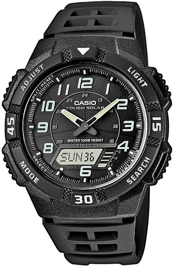 CASIO TIMELESS COLLECTION Chronograph »AQ-S800W-1BVEF« Solaruhr ...