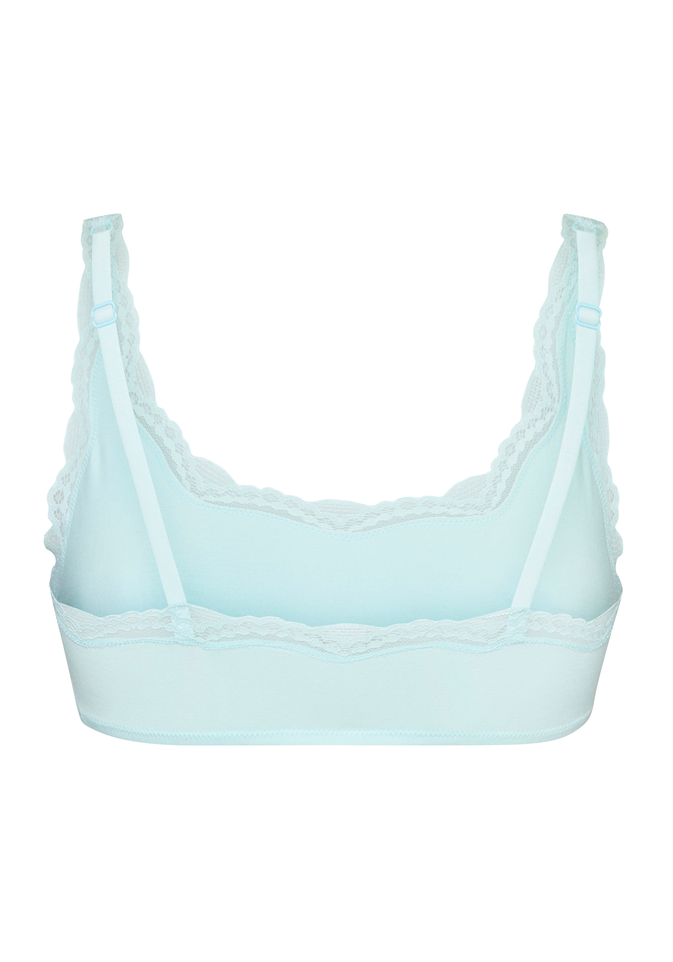 LASCANA Bustier aus hochwertiger Modal-Qualität mit zarter Spitze