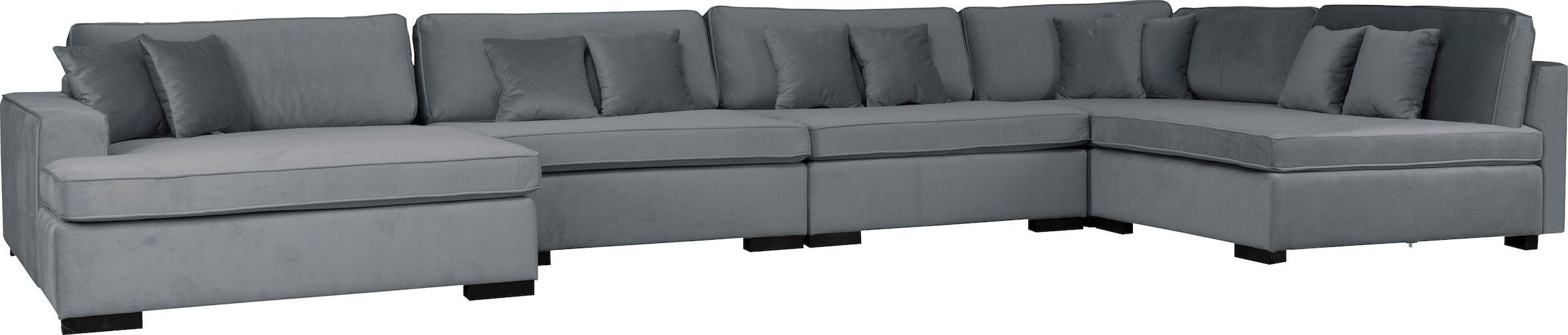Guido Maria Kretschmer Home&Living Wohnlandschaft »Skara XXL U-Form«, Lounge-Sofa XXL mit Federkern-Polsterung, in vielen Bezugsvarianten