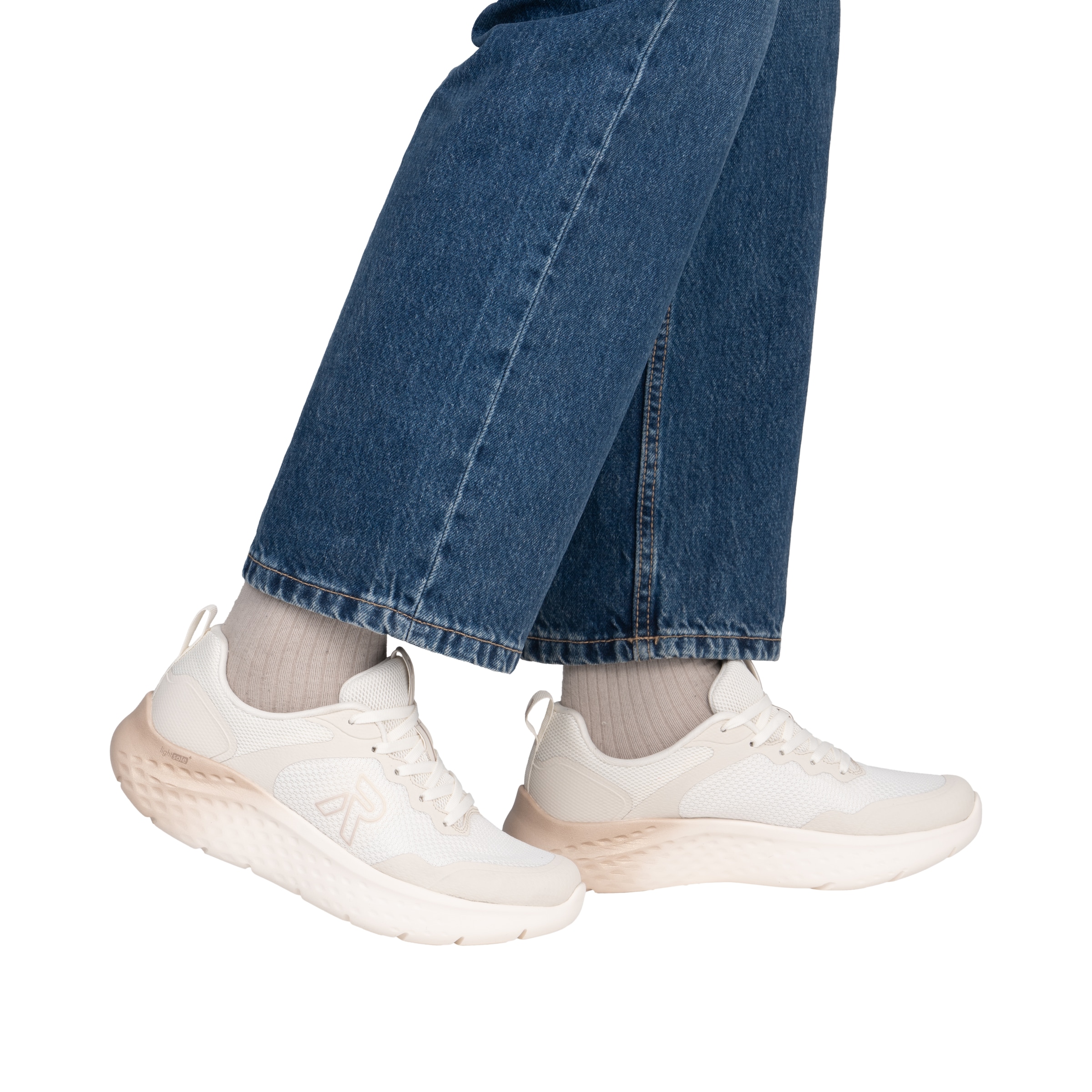 RIEKER Sport Plateausneaker  Schnürschuh, Freizeitsneaker mit leichter Plateausohle