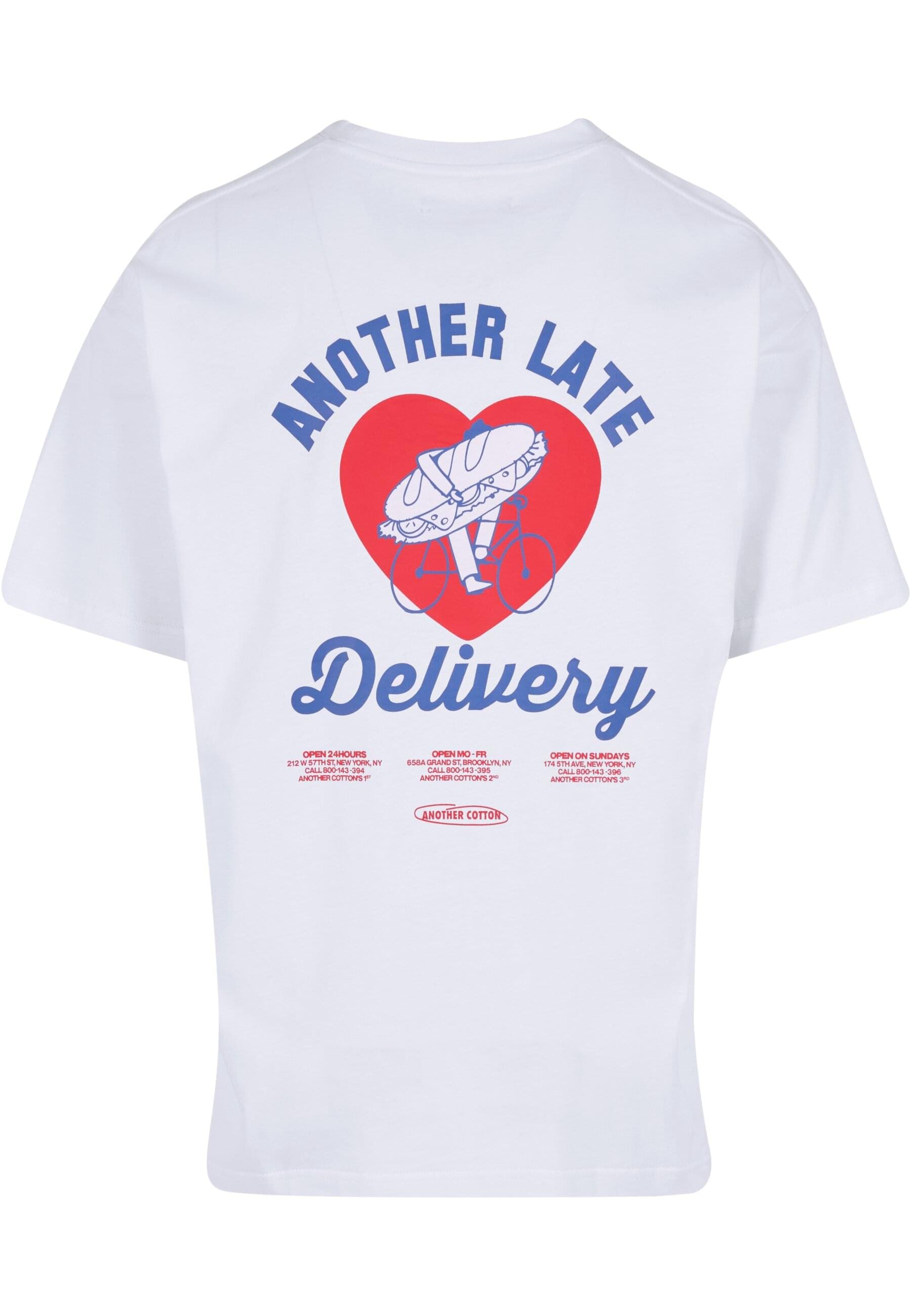 Another Cotton Lab T-Shirt »Another Cotton Lab Late Delivery T-Shirt«, (1 tlg.)