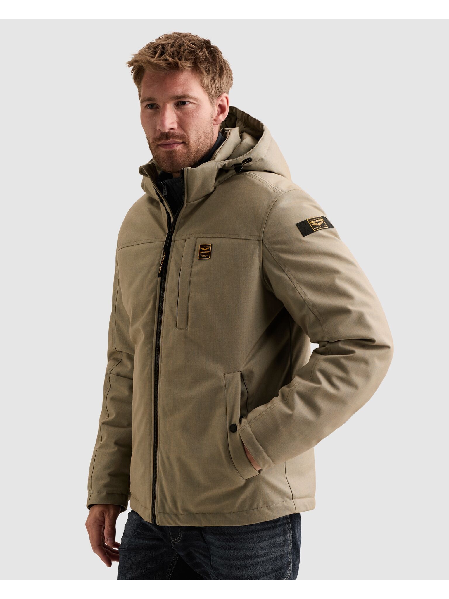 PME LEGEND Outdoorjacke mit Kapuze mit Kapuze, wasserabweisend