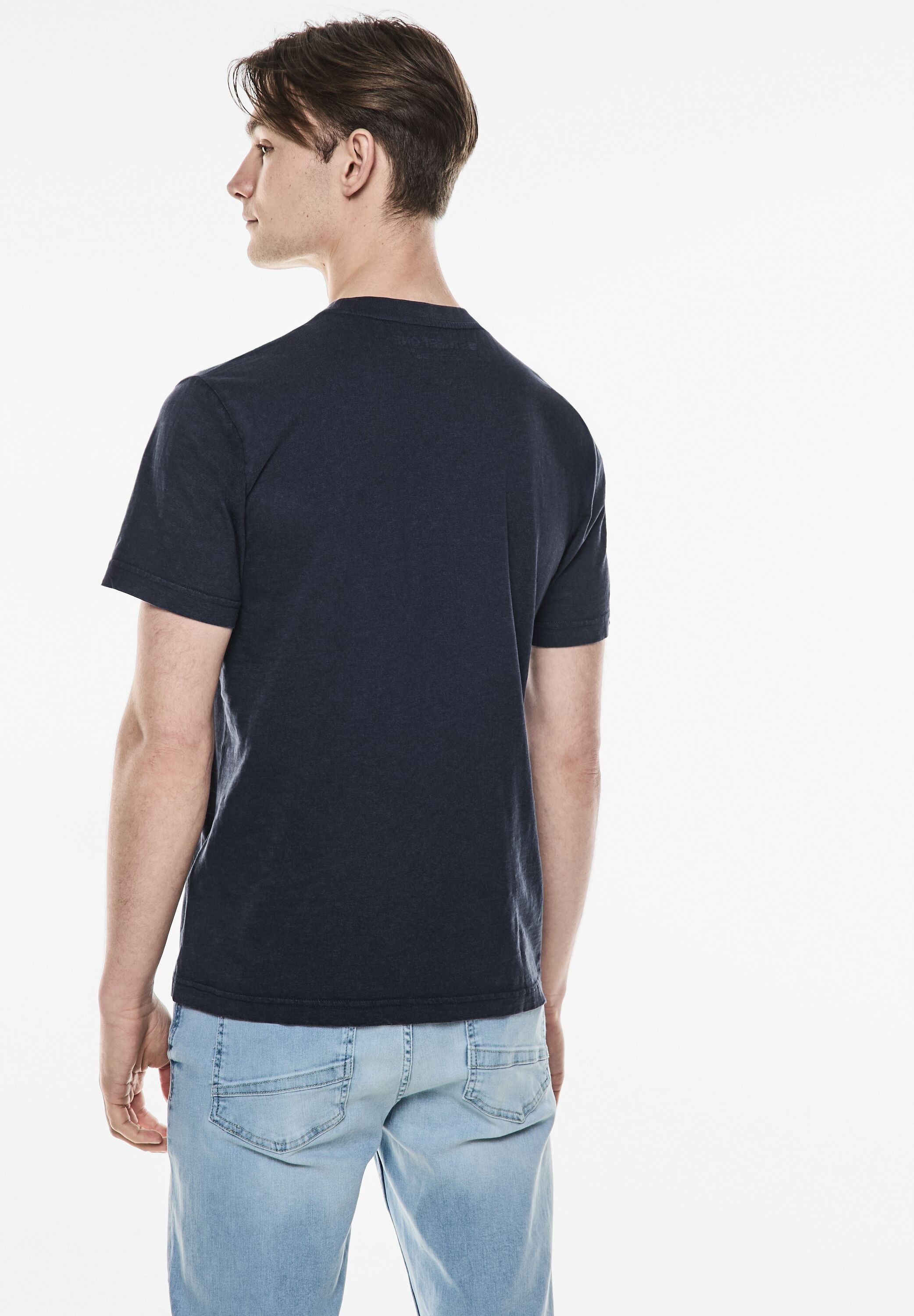STREET ONE MEN T-Shirt, mit Brusttasche günstig online kaufen