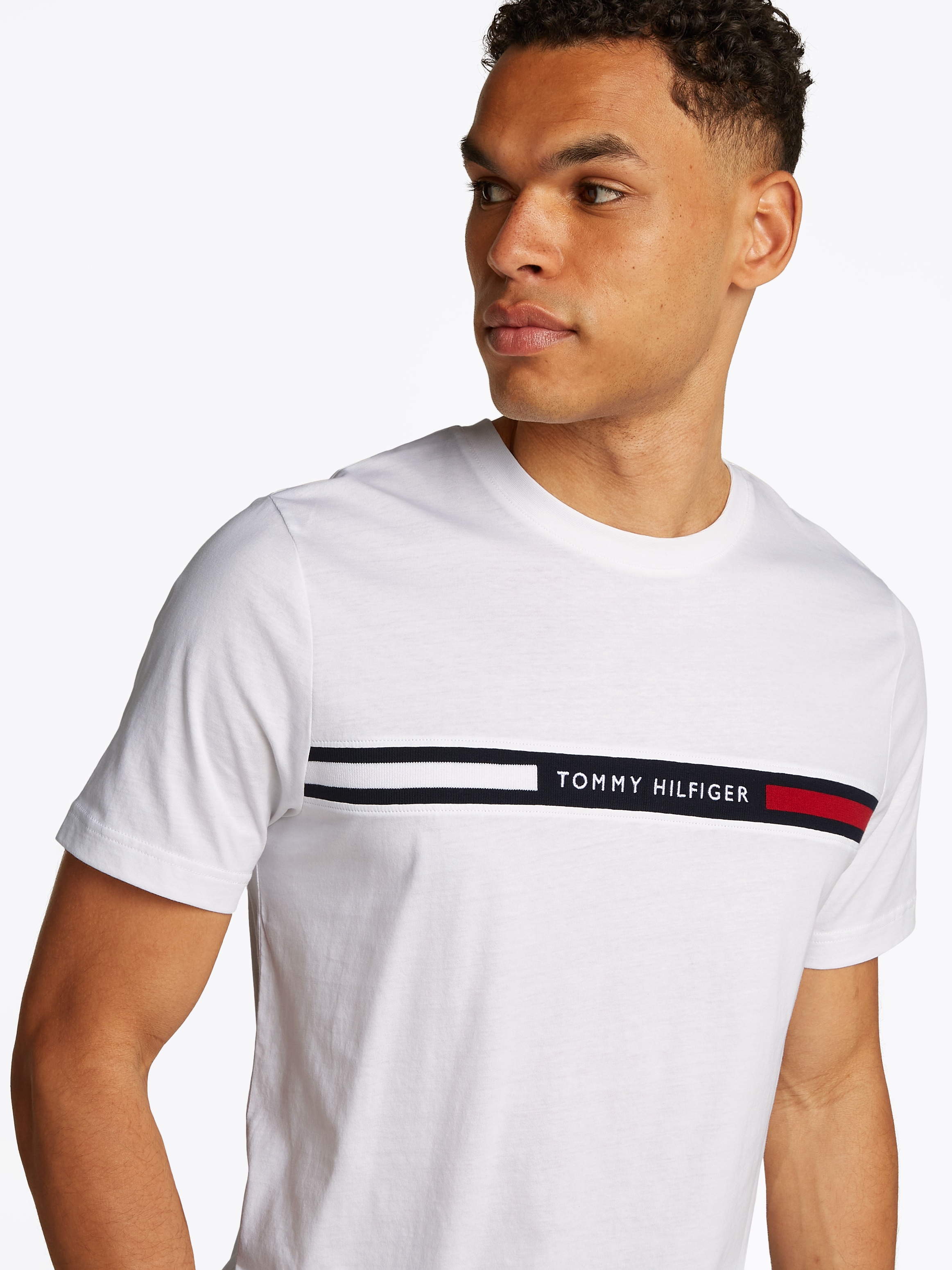 Tommy Hilfiger T-Shirt »HILFIGER CHEST INSERT TEE«