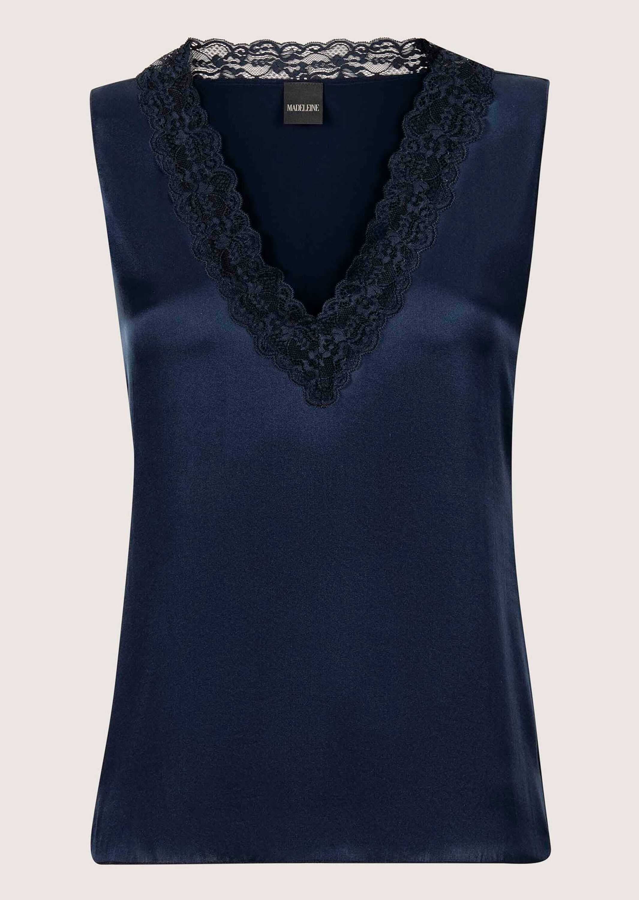 MADELEINE Trägertop "Top Lingerie-Top aus Seidensatin" günstig online kaufen