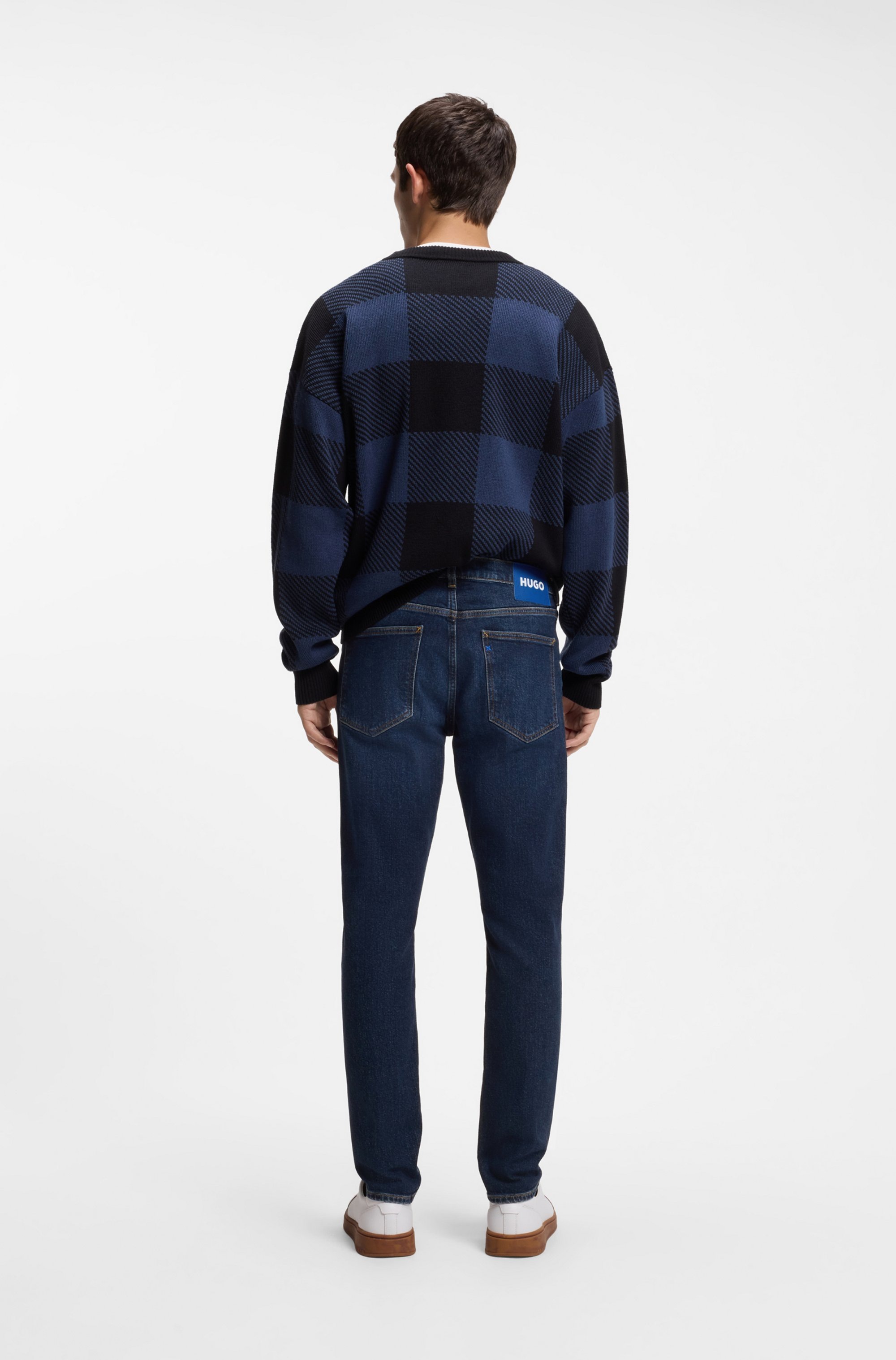 HUGO Skinny-fit-Jeans »Zane« mittlere Bundhöhe, enger Beinverlauf, Stretch-Denim