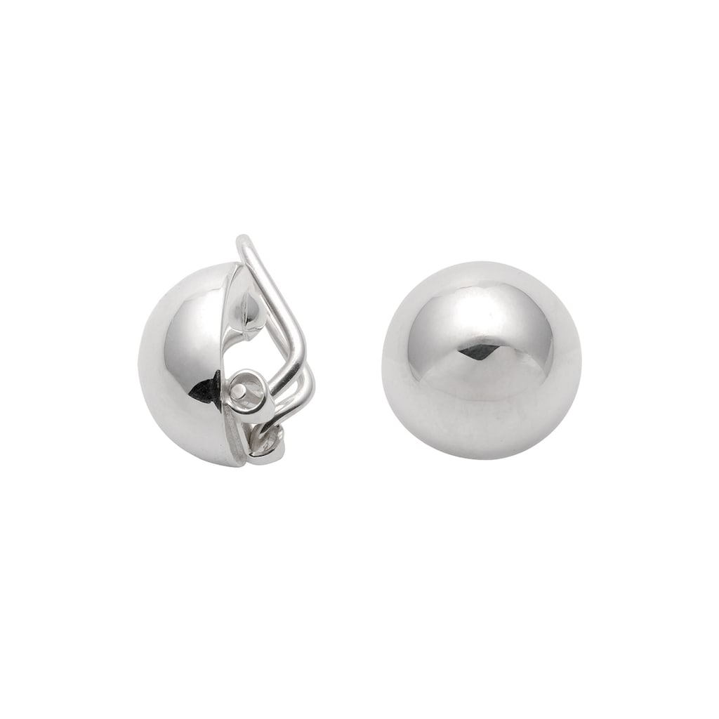 Adelia´s Paar Ohrhänger »925 Silber Ohrringe Ohrclips Ø 11 5 mm« Silberschmuck für Damen GE10692