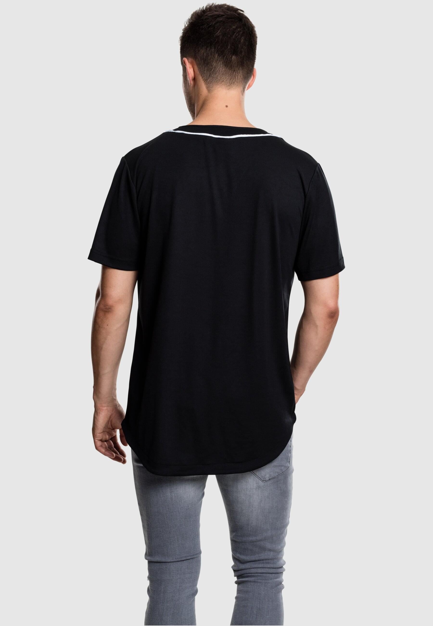 URBAN CLASSICS T-Shirt »Urban Classics Herren Baseball Mesh Jersey«, (1 tlg.)