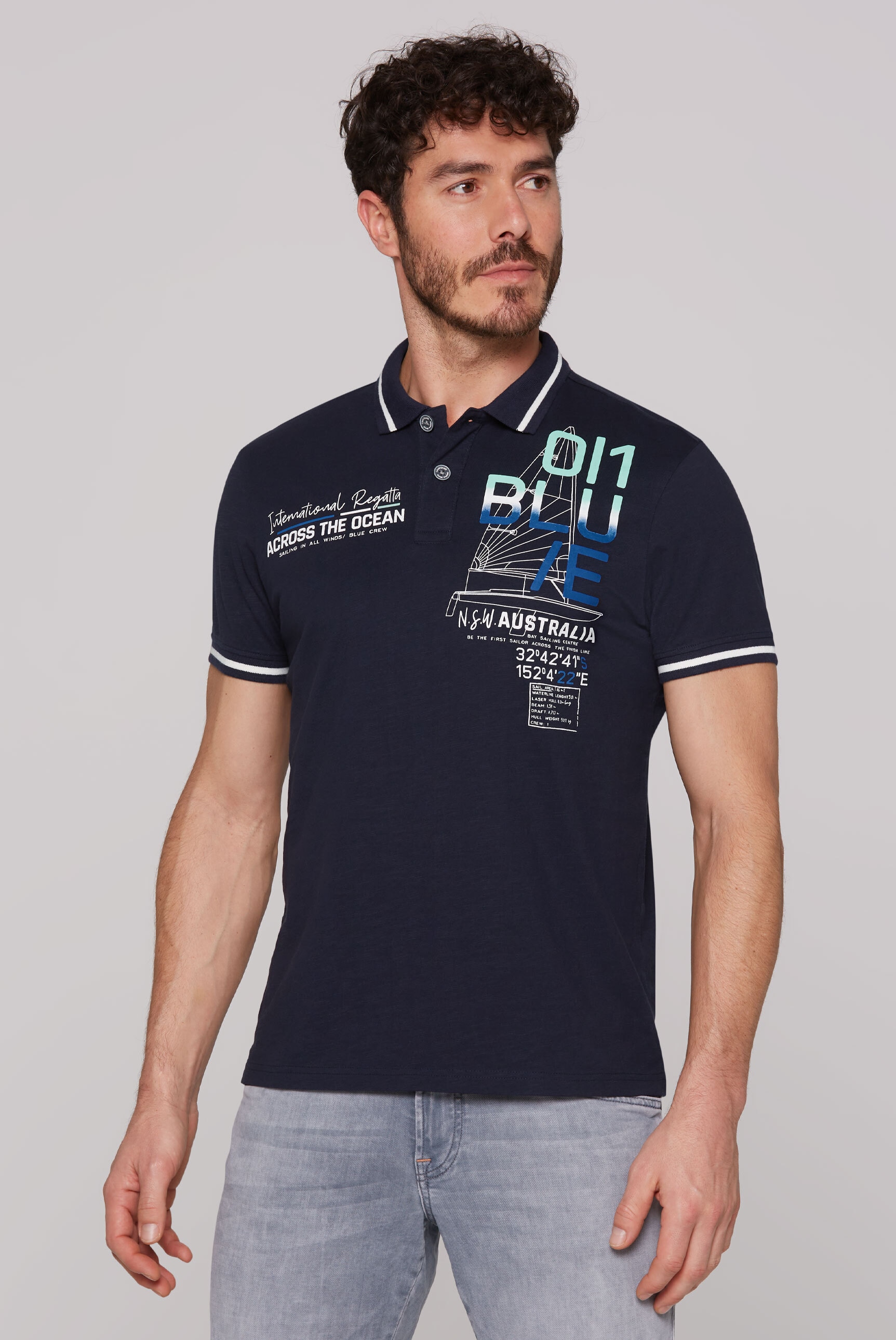 CAMP DAVID Poloshirt, aus Baumwolle günstig online kaufen
