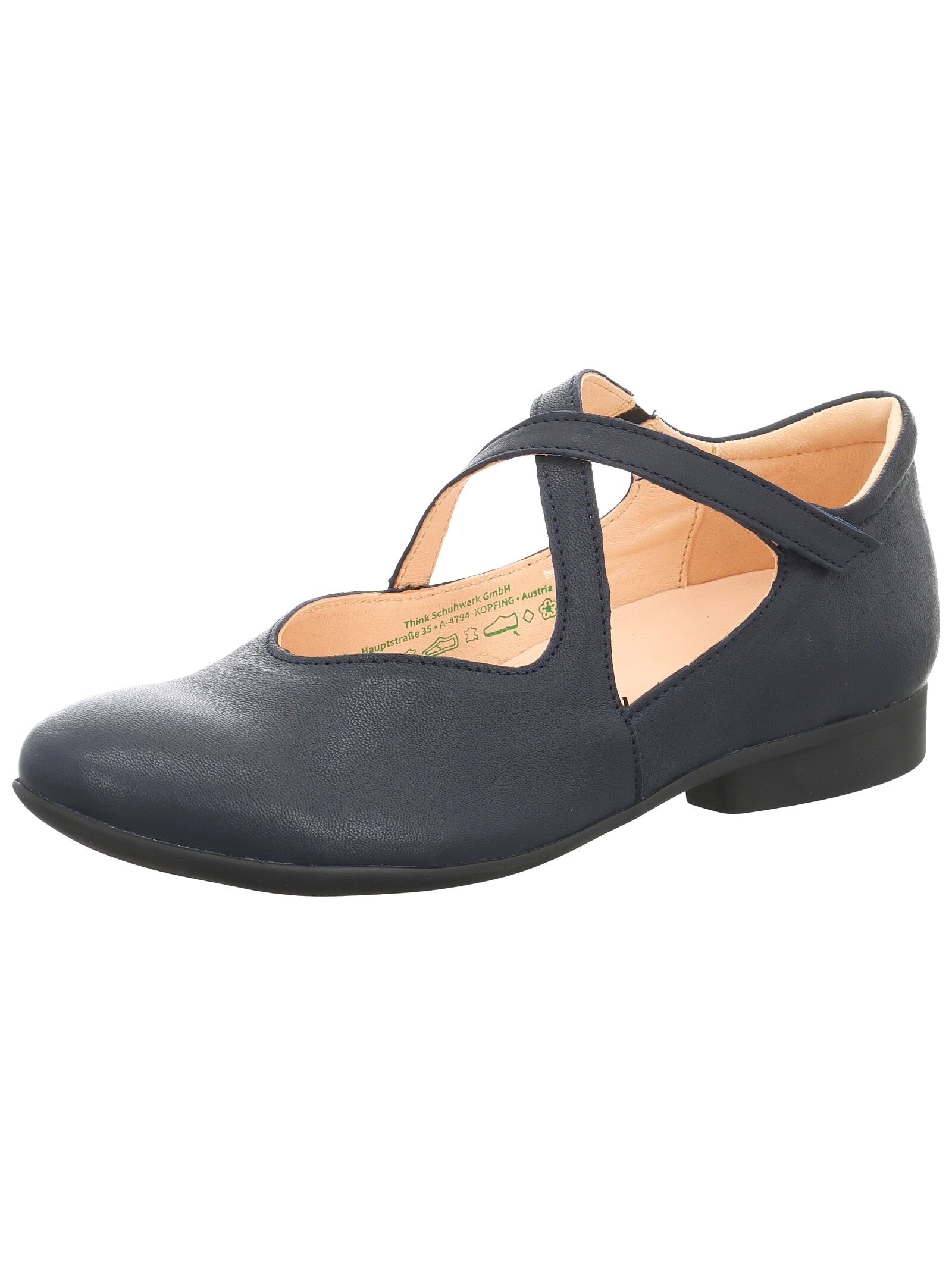 Think Riemchenballerina "Think Ballerinas Leder" günstig online kaufen
