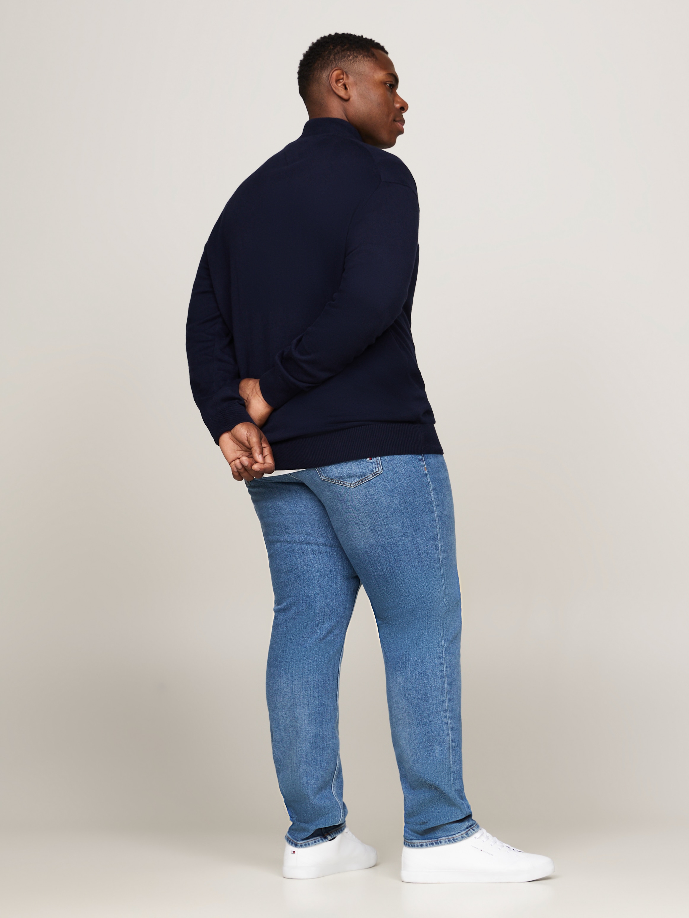Tommy Hilfiger Big & Tall Cardigan »BT-PIMA ORG CTN CASHMERE ZTHRU-B«