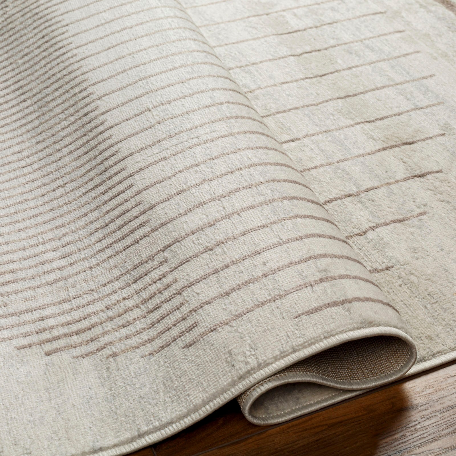 Livabliss Teppich »SANTIAGO«, rechteckig, 10 mm Höhe, Skandinavischer Teppich, Kurzflor Boho-Wohnzimmerteppich, Läufer