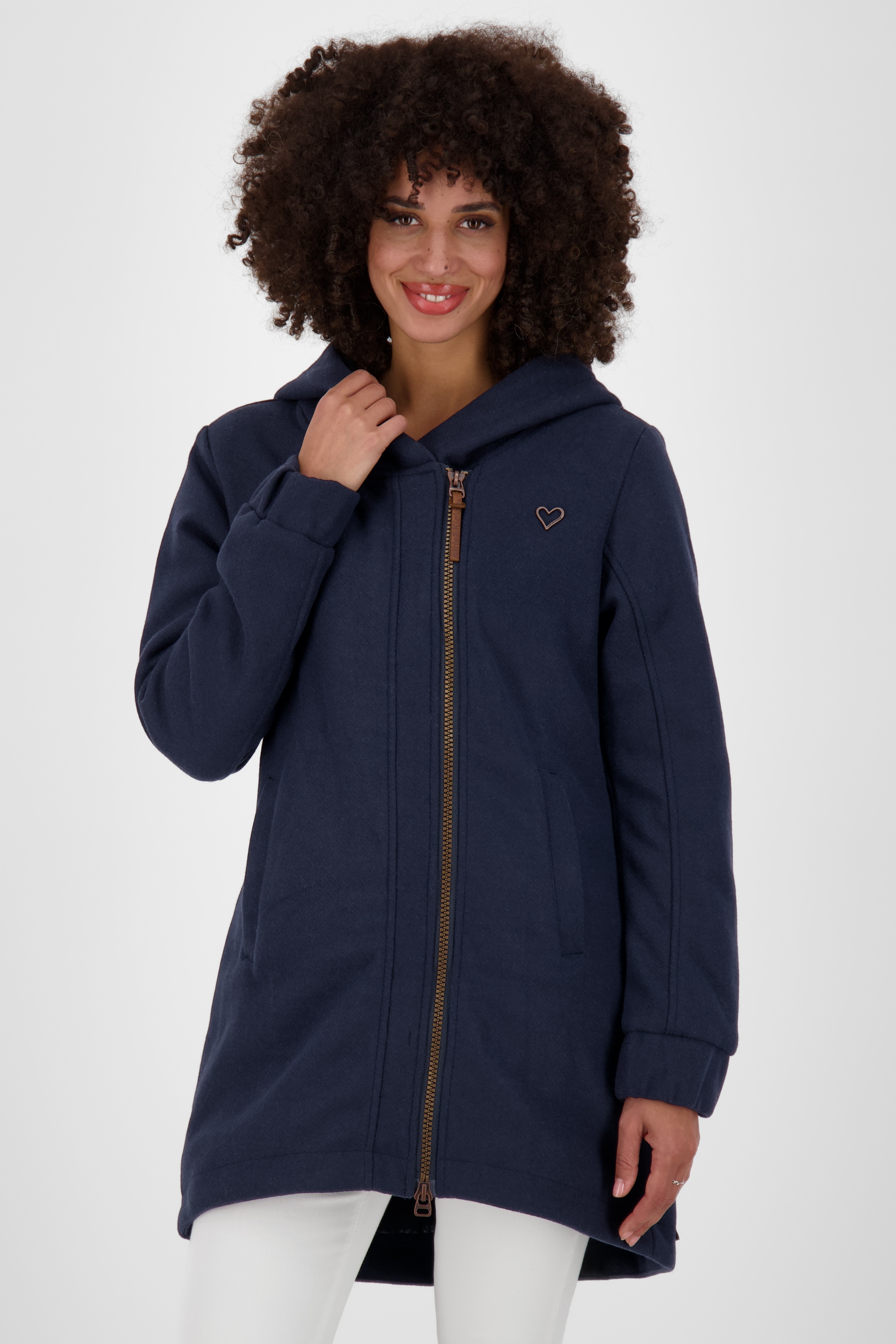 Alife & Kickin Winterjacke »CarlinaAK J Coat Damen Winterjacke, gefütterte Jacke«